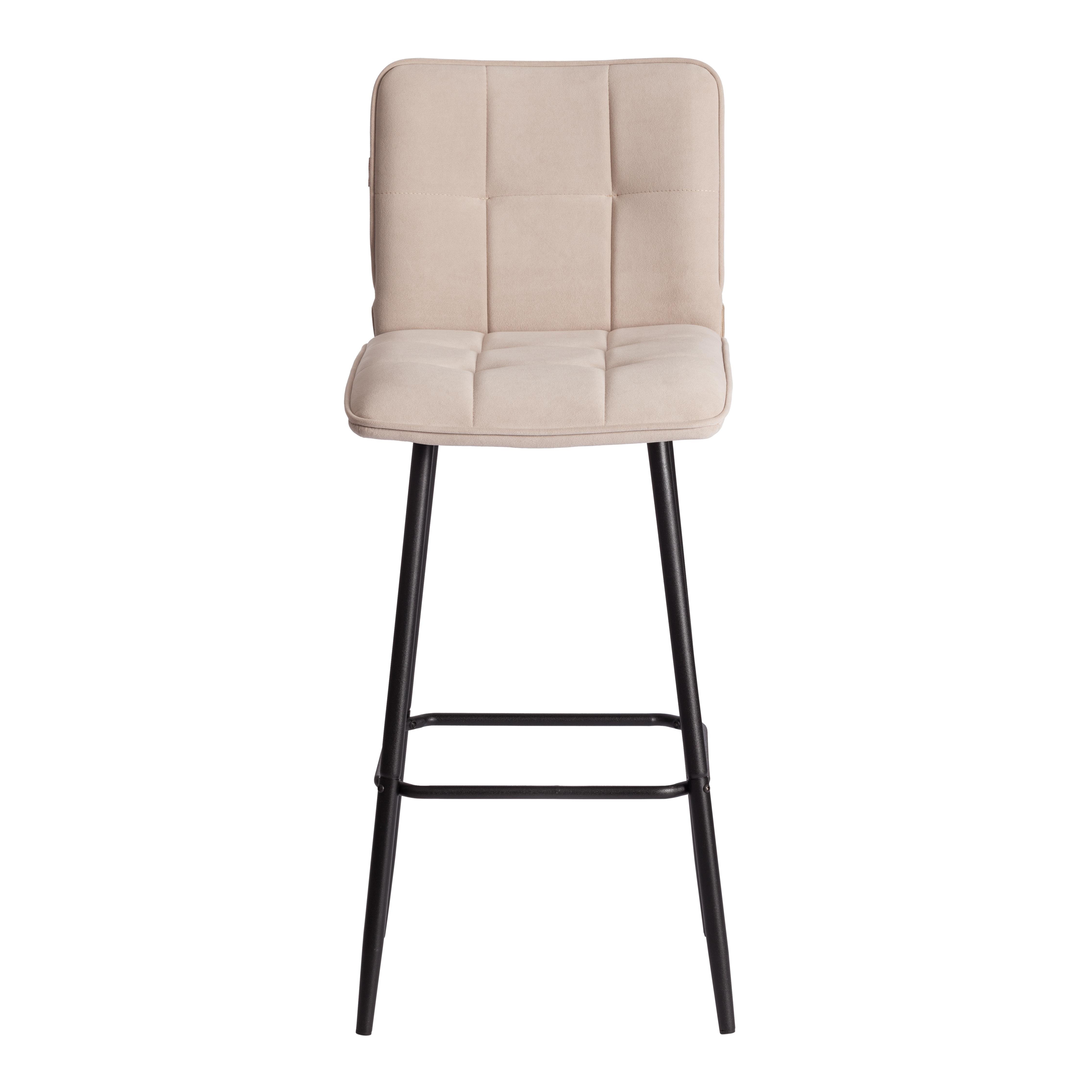 Стул TETCHAIR Medeo велюр бежевый - фото 6