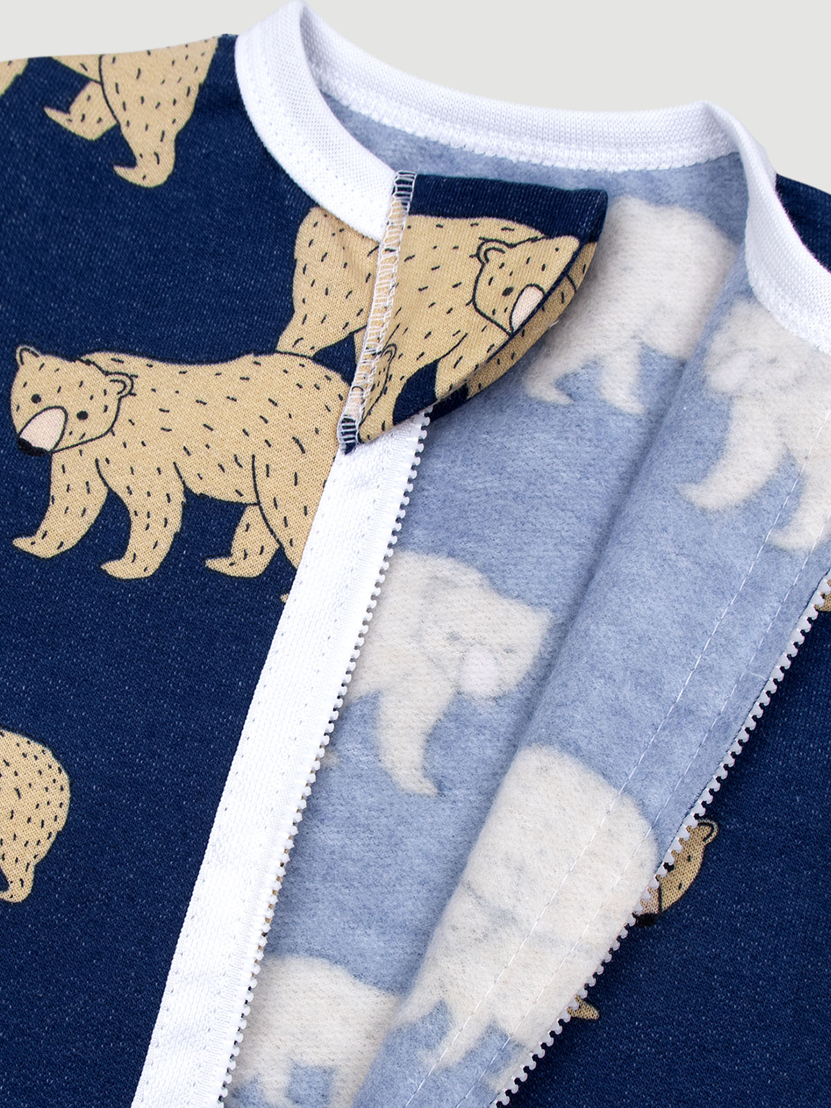 Конверт спальный Mjolk голубой - фото 4