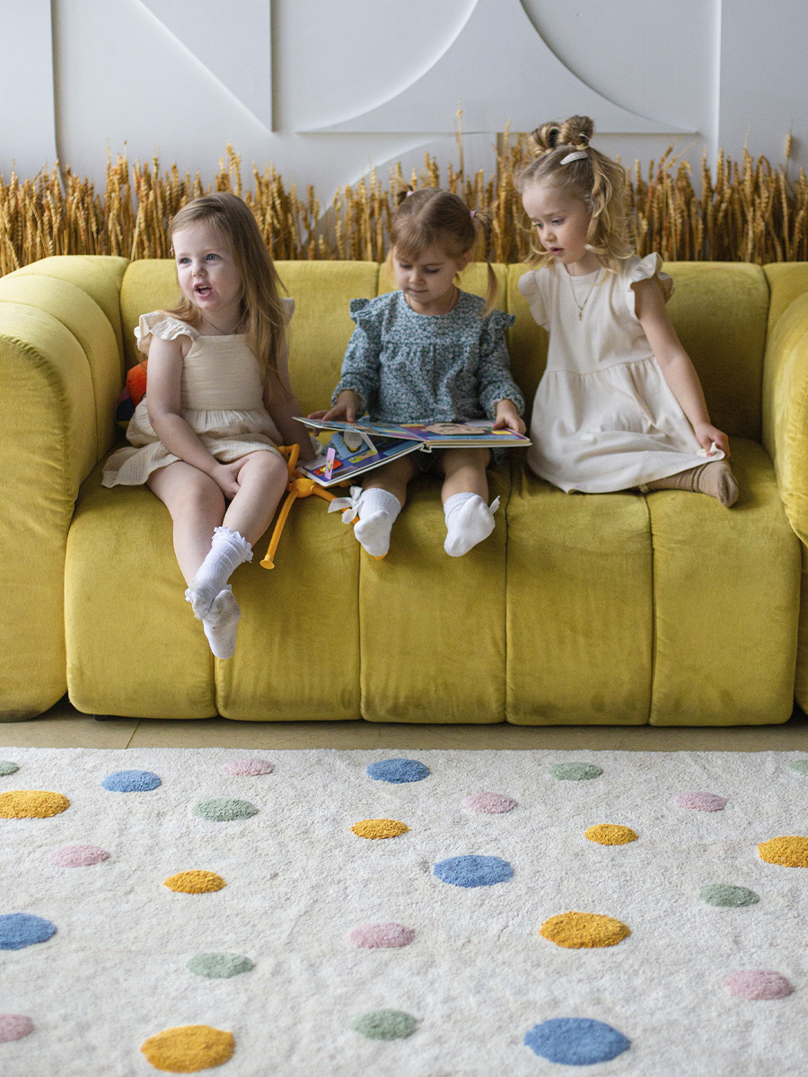 Хлопковый ковер Lillaland LOVELY DOTS - фото 6