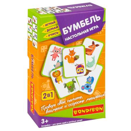 Настольная игра Bondibon для компании карточки Бумбель