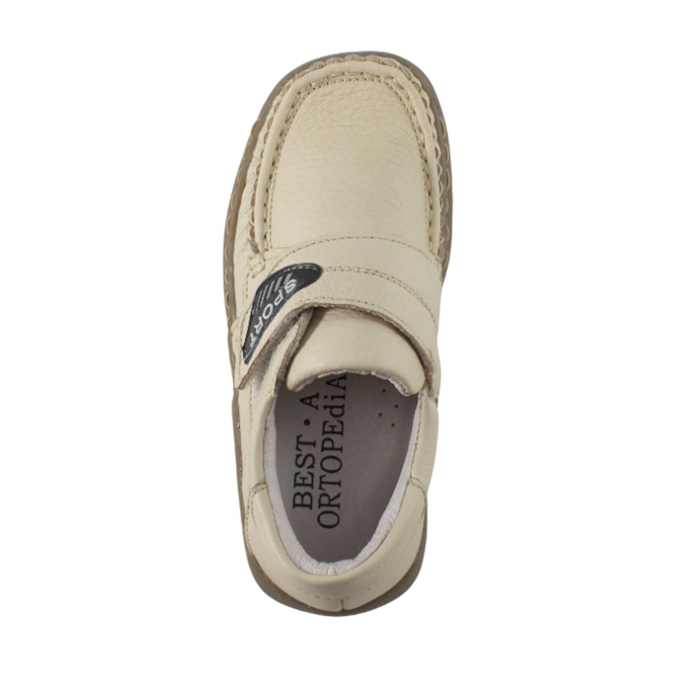 Мокасины BEST.A C805-OV BESTA Мокасины для мальчика,молочный - фото 3