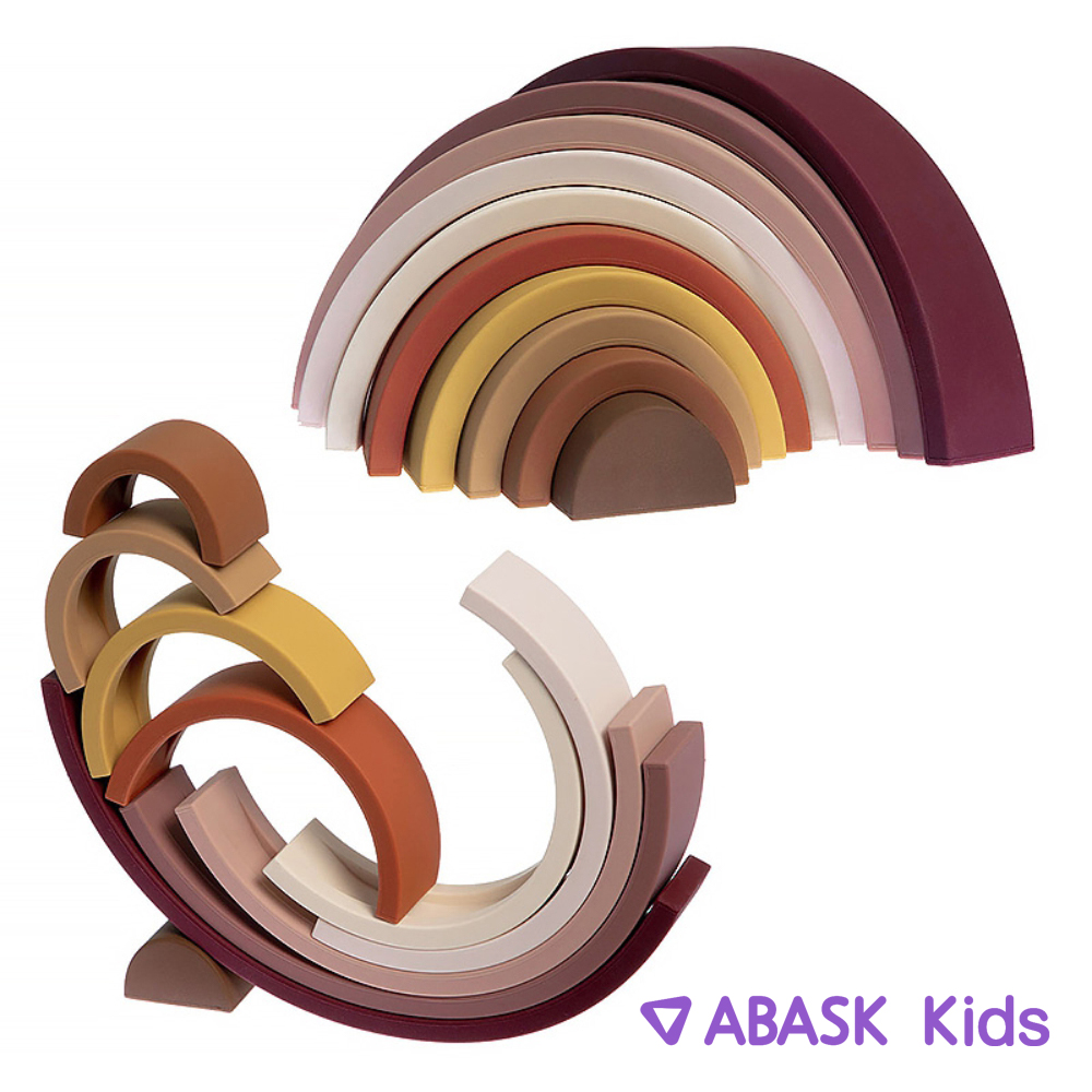 Игрушка ABASK пирамидка - фото 4
