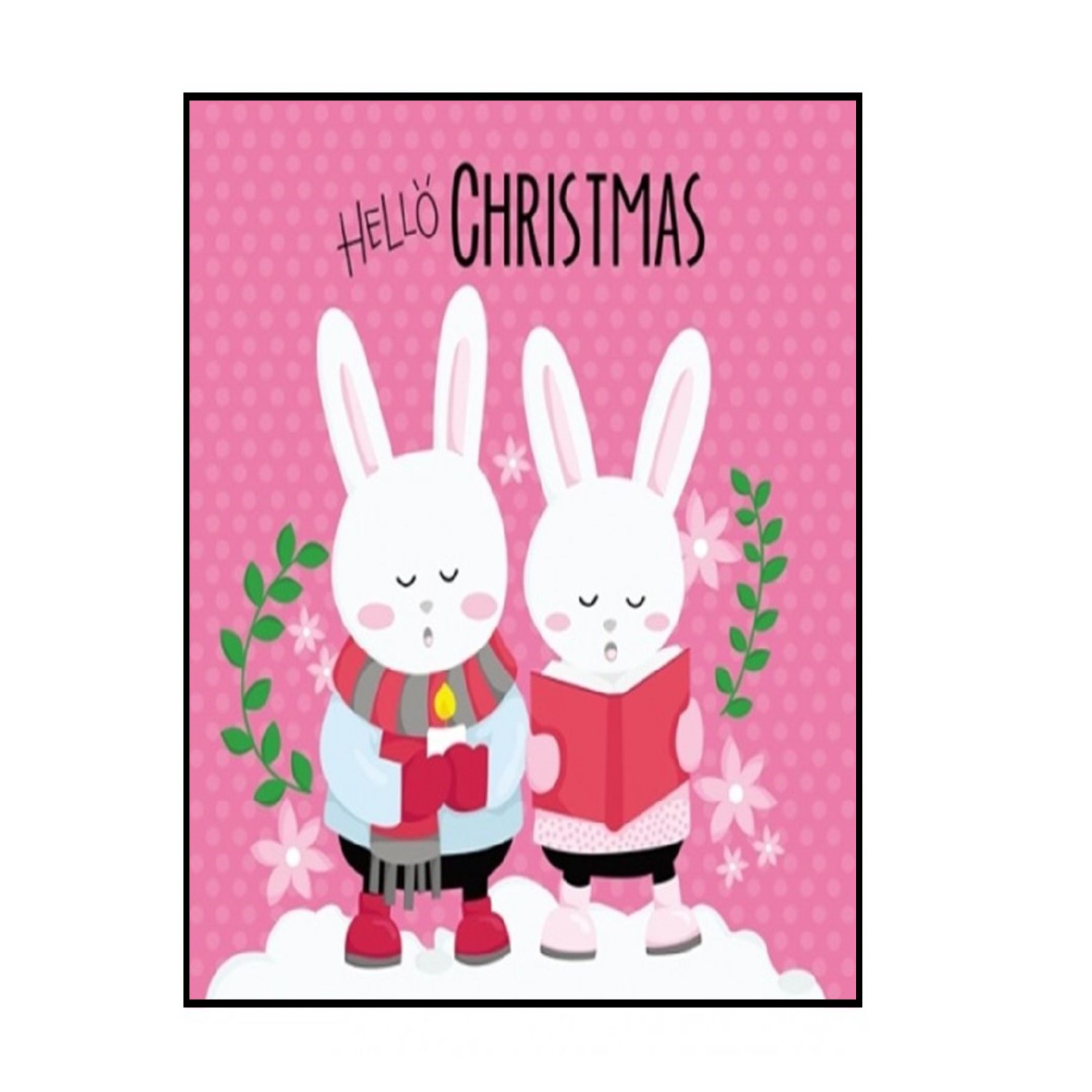 Алмазная мозаика Seichi Два зайчика - фото 2