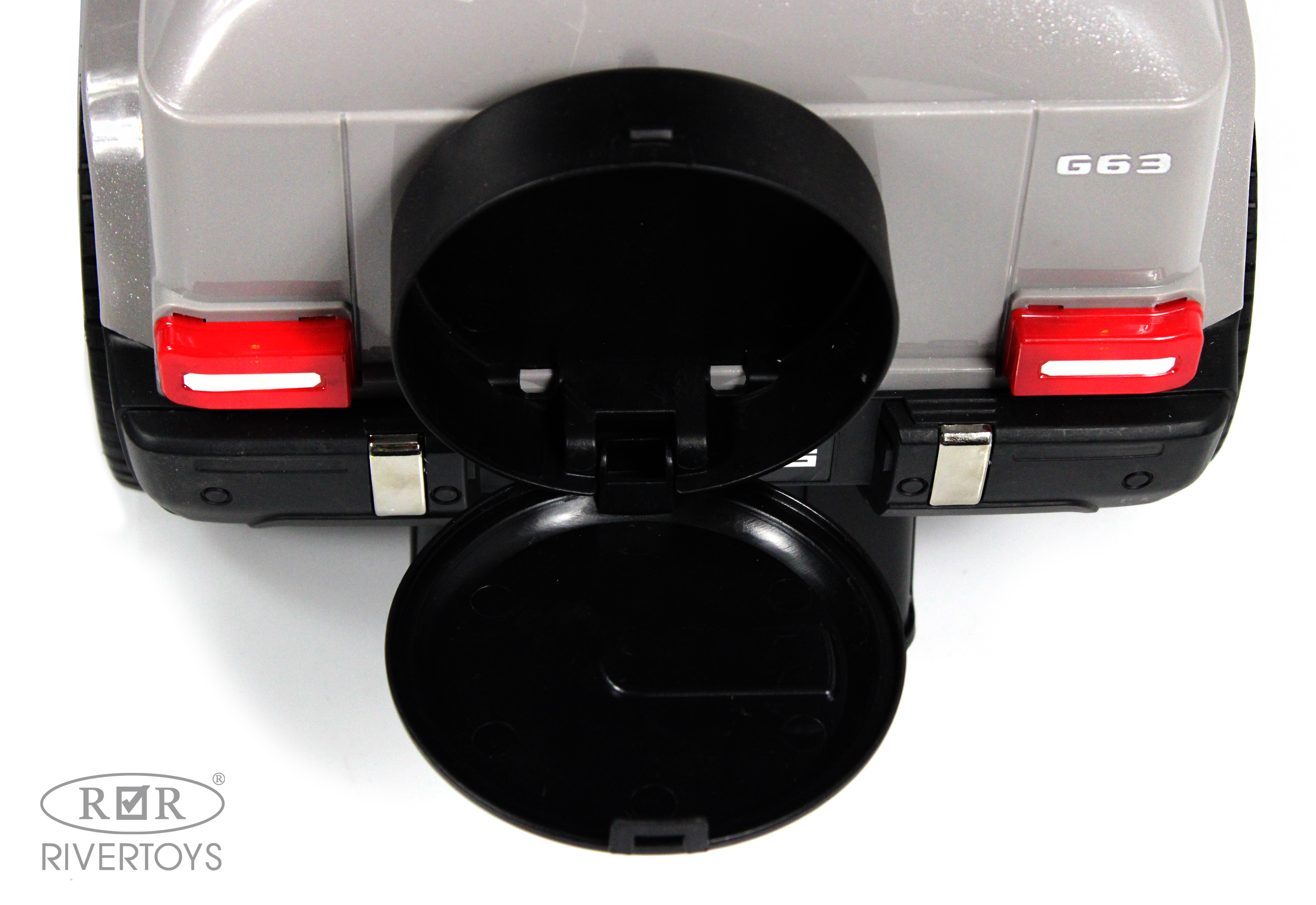 Каталка RIVERTOYS Mercedes-Benz G63 Grey Diamond серый - фото 21