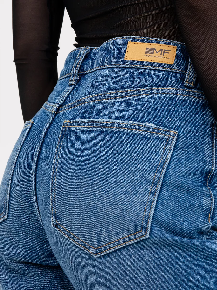 Джинсы Mark Formelle (Марк Формэль) 2023-DTW1201-4/ синий - фото 6