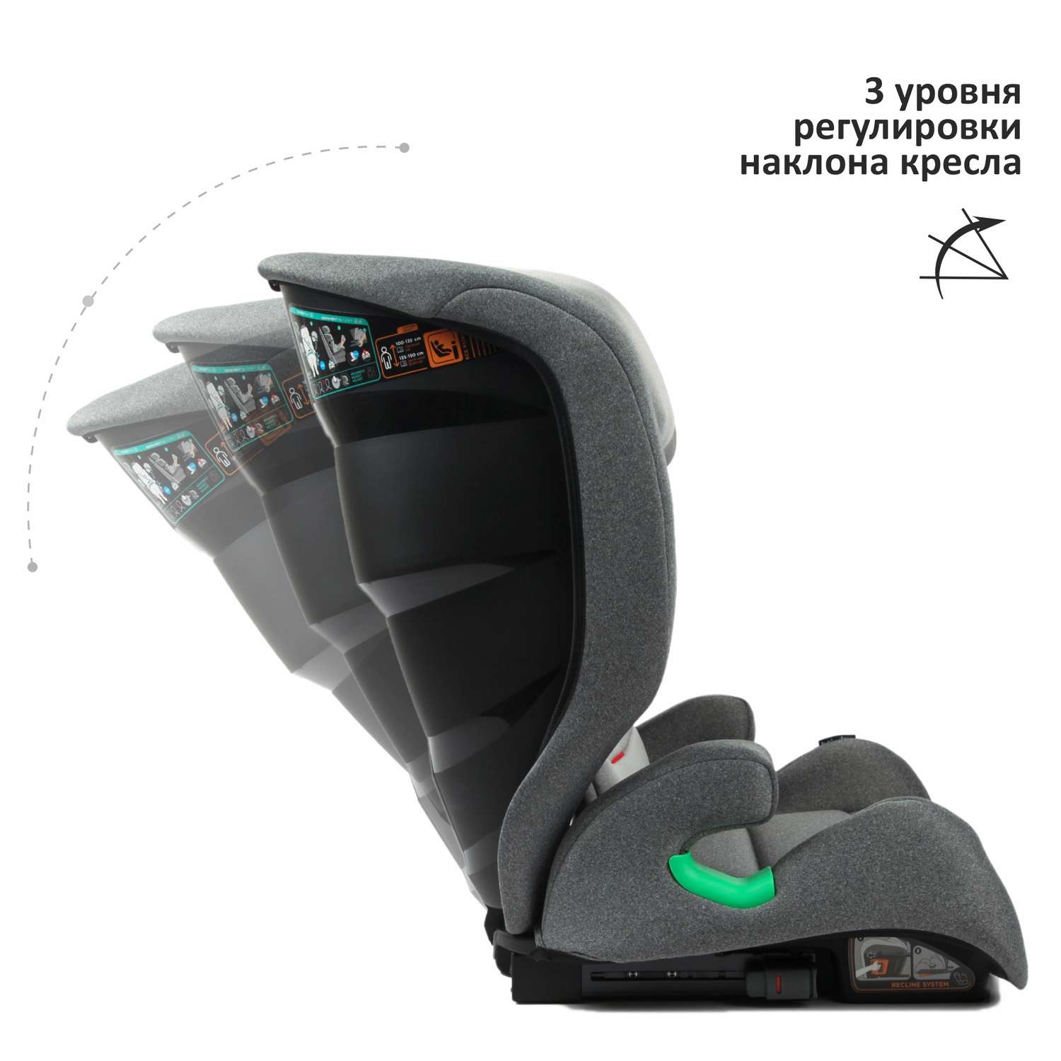 Автокресло Babyton Traveller Isofix 2/3 (15-36 кг) - фото 4