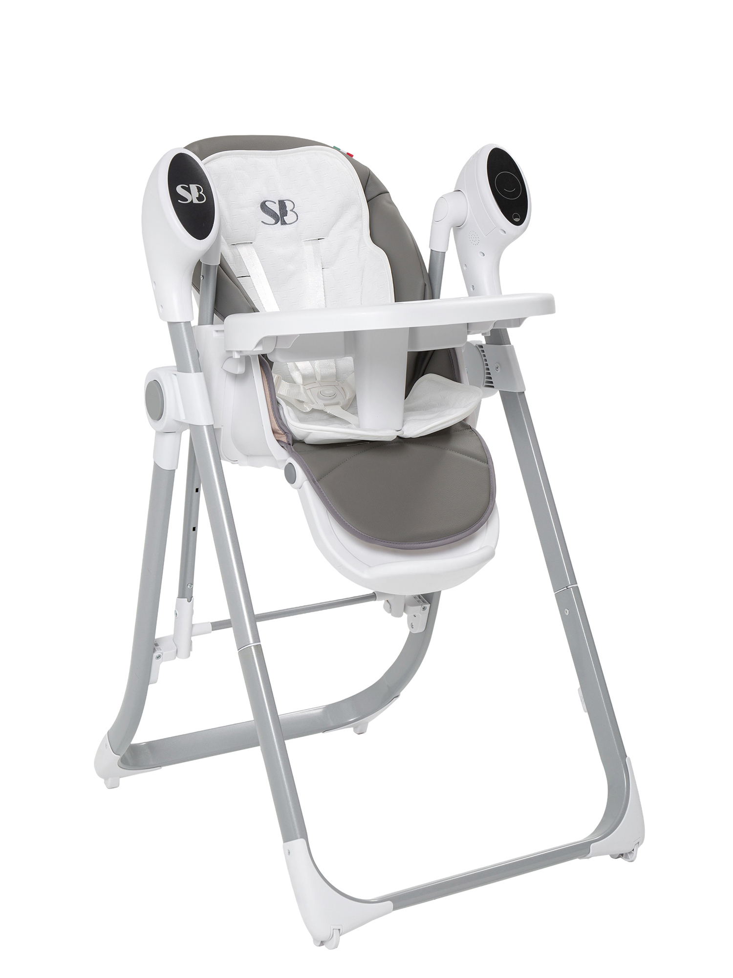 Стульчик для кормления Sweet Baby Amuleto Grey серый - фото 14