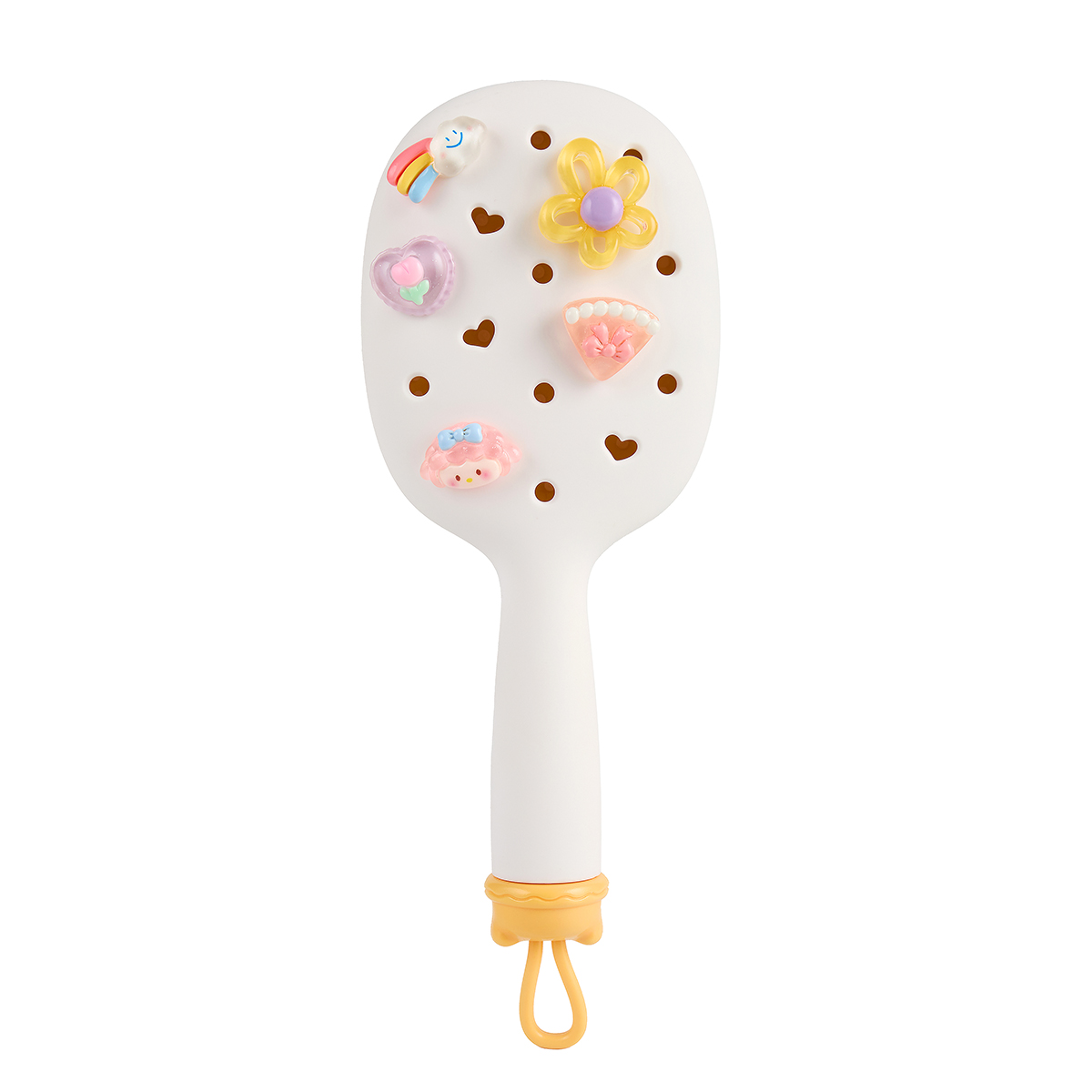 Solomeya Набор украшений для расчески, Радуга, 5 шт./Set of charms for hair brush, Rainbow, 5 pcs. - фото 12