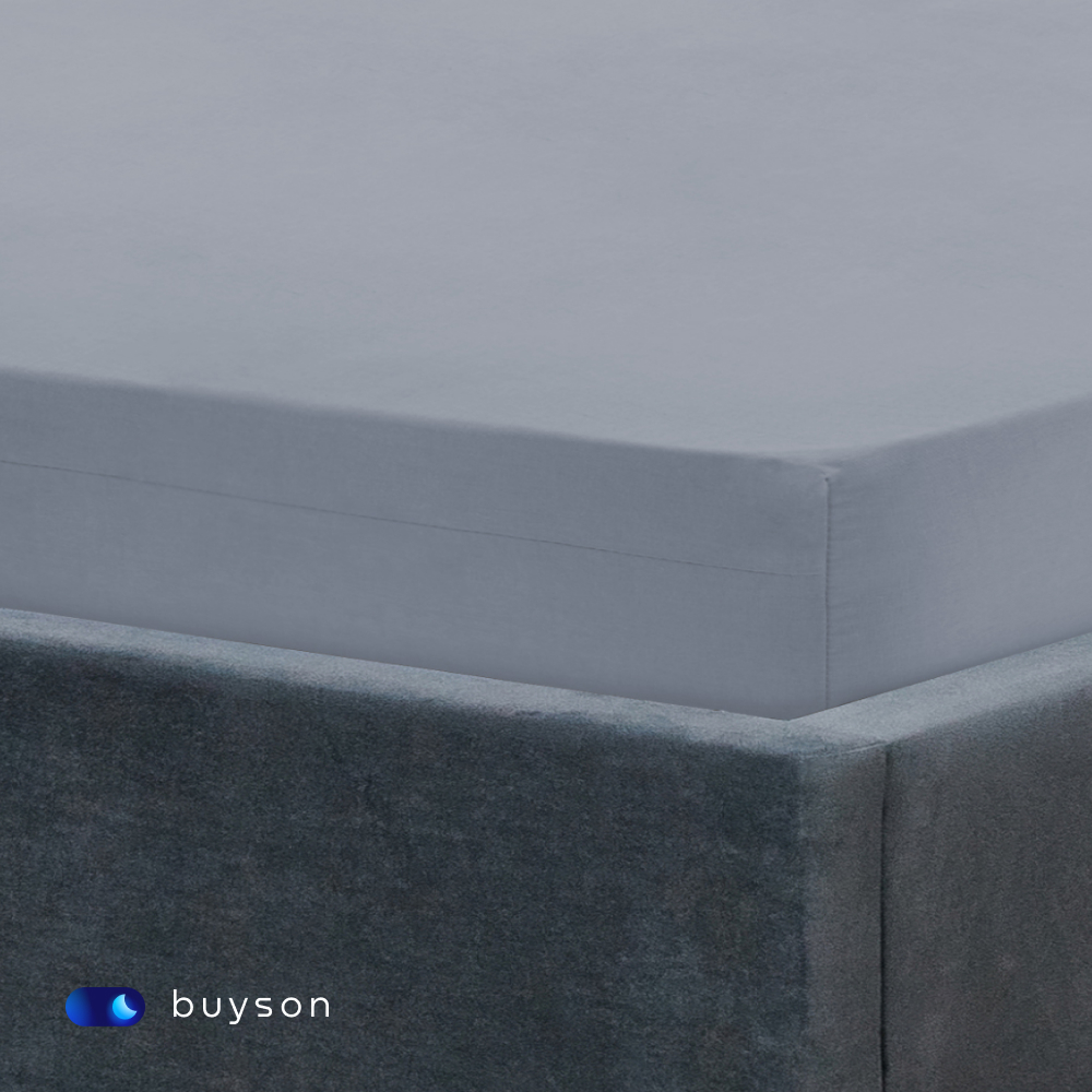 Простыня buyson BuyDream 80 x 200 см на резинке 1 шт. - фото 3