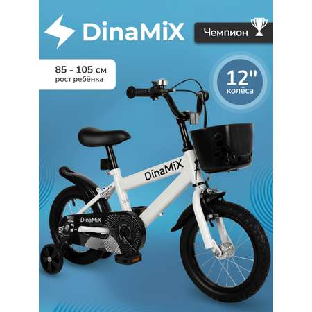 Двухколесный велосипед DinaMiX 12 дюймов