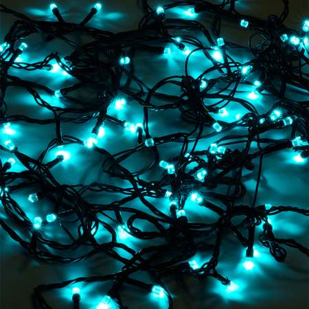 Гирлянда SH Lights Нить 120 бирюзовых LED 12м