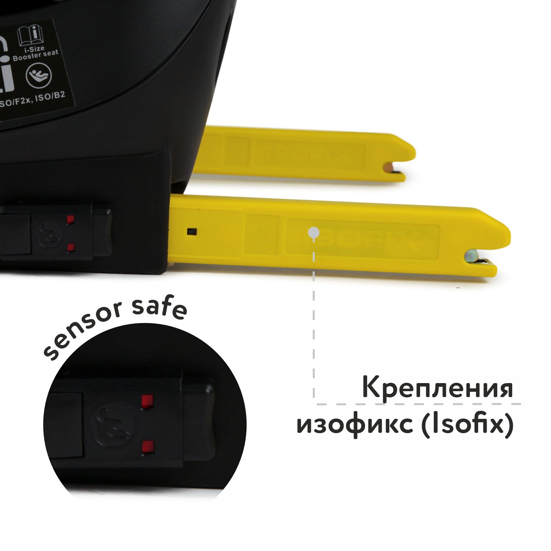 Автокресло Olsson Grow Up Grey Isofix 0+/1/2/3 (0-36 кг) - фото 6