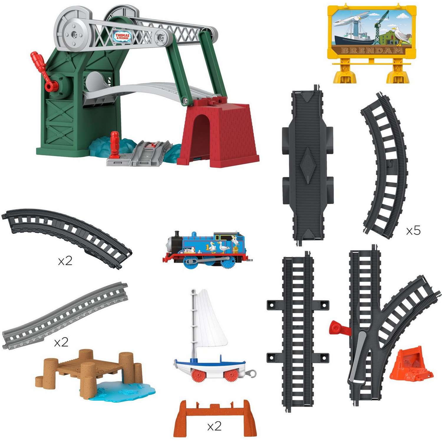 Развивающая железная дорога Thomas and Friends GWX09 - фото 6