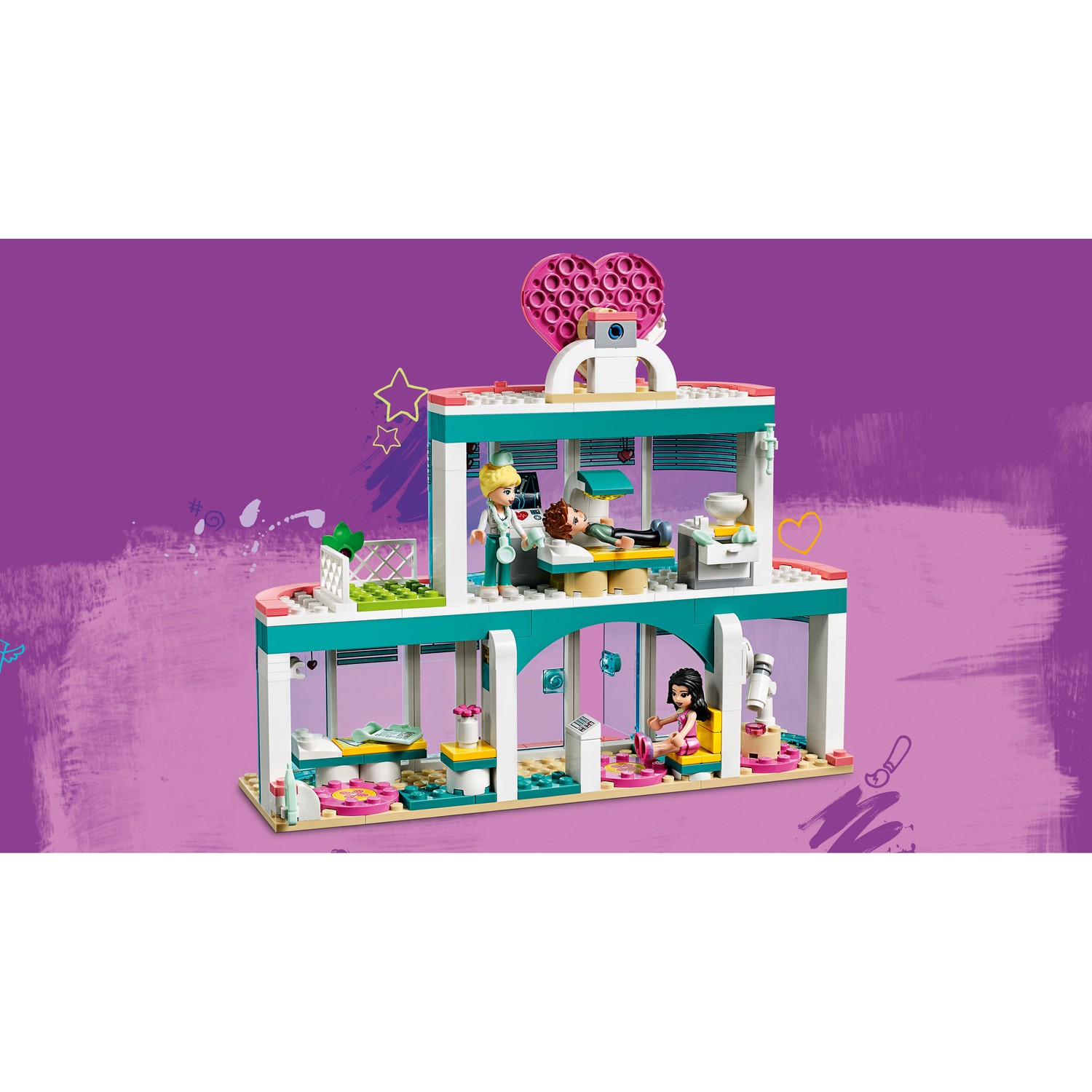 Конструктор LEGO Friends Больница Хартлейк Сити блочный - фото 10
