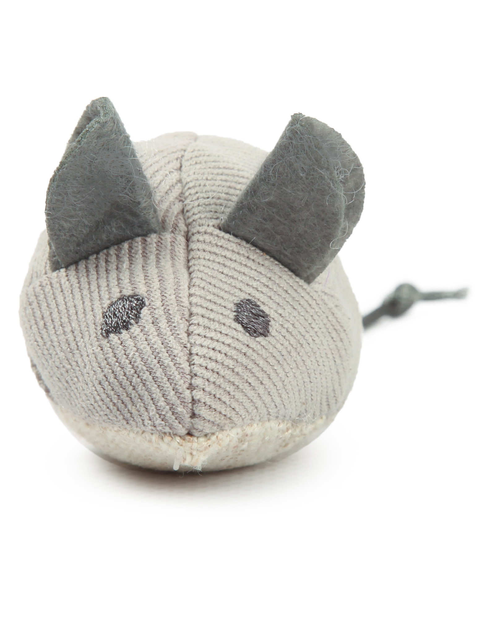 Игрушка для кошек Barbaks Серая мышка с кошачьей мятой 5*2.7см - фото 2