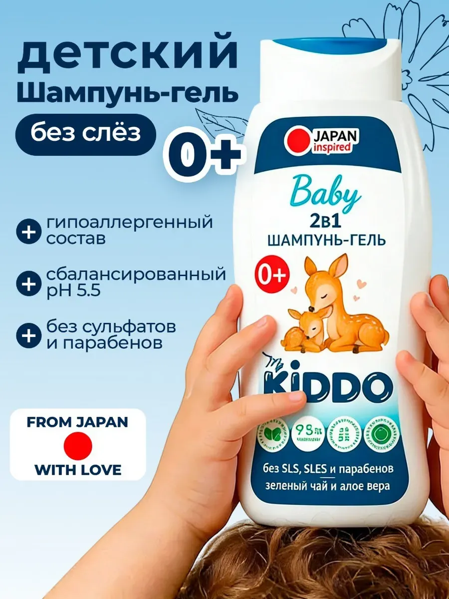 Шампунь-гель MyKiddo детский 300 мл - фото 1