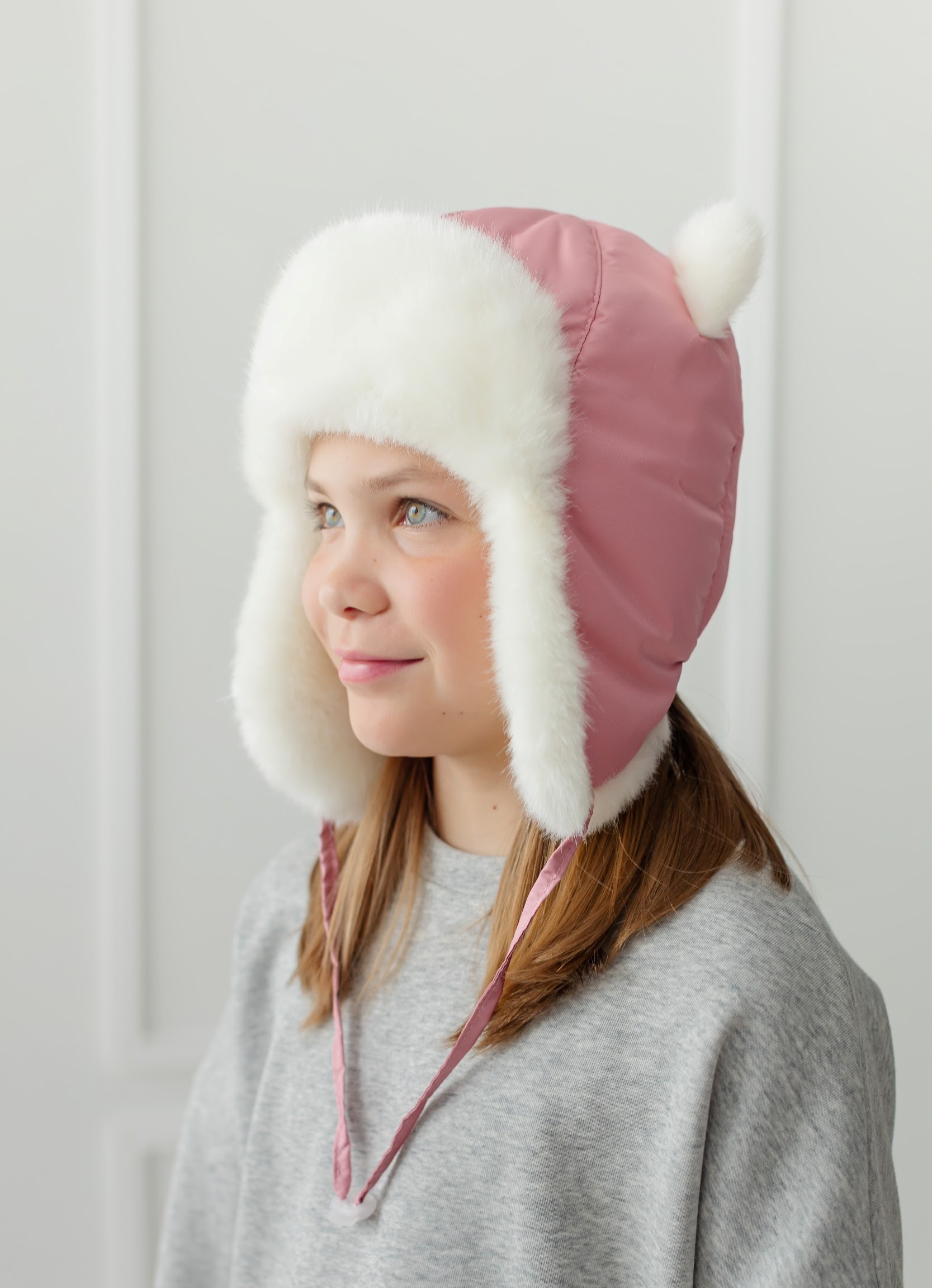 Шапка ARCTICMAGIC ЗД-501пыльная роза - фото 1