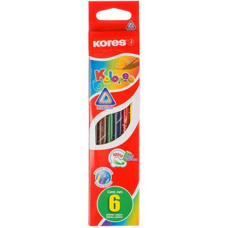 Карандаши цветные Kores 6 шт.