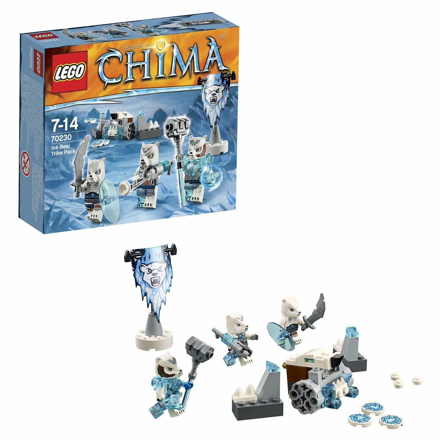Конструктор LEGO Legends of Chima блочный - фото 1