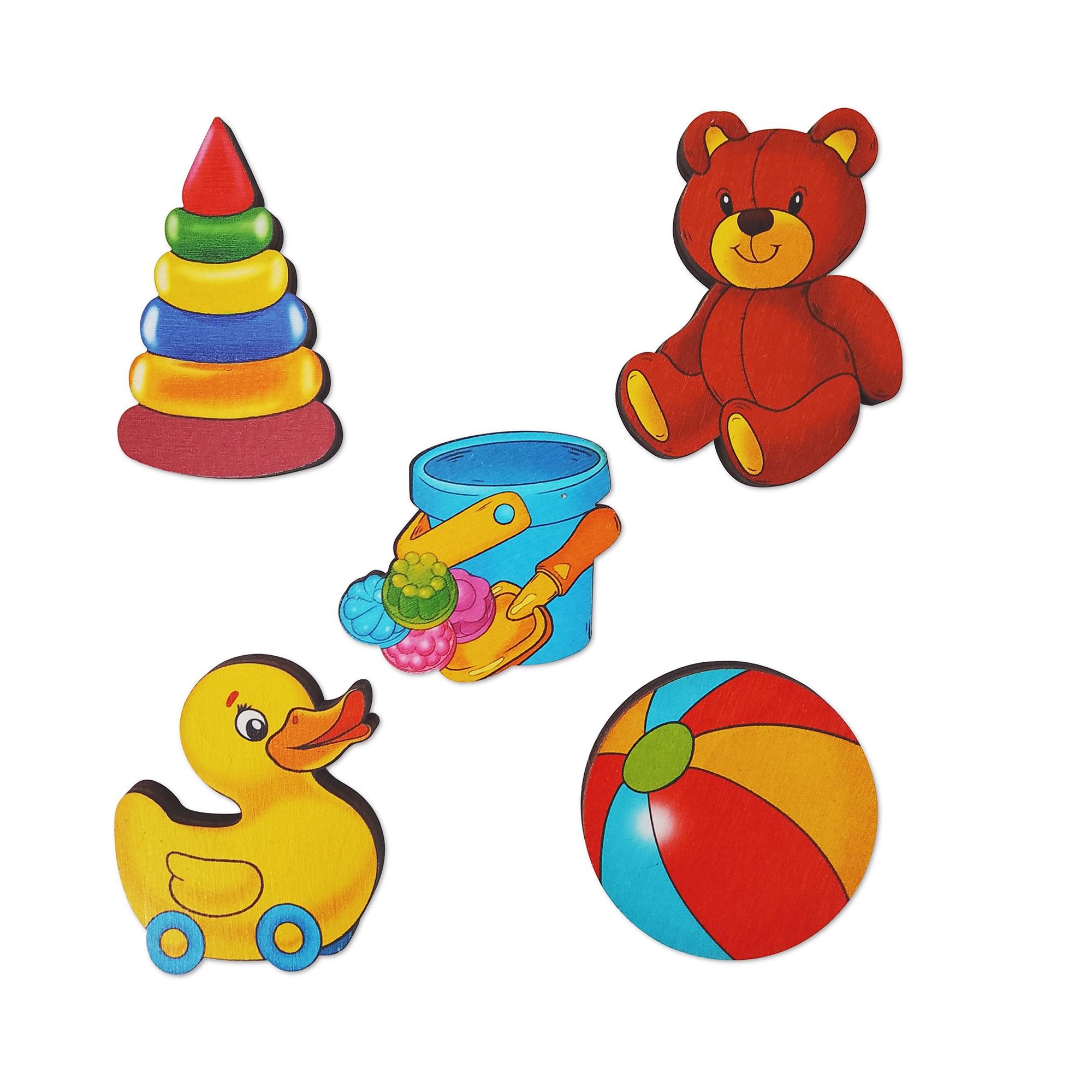 Игрушка Нескучные игры рамка-вкладыш Монтессори Игрушки - фото 4