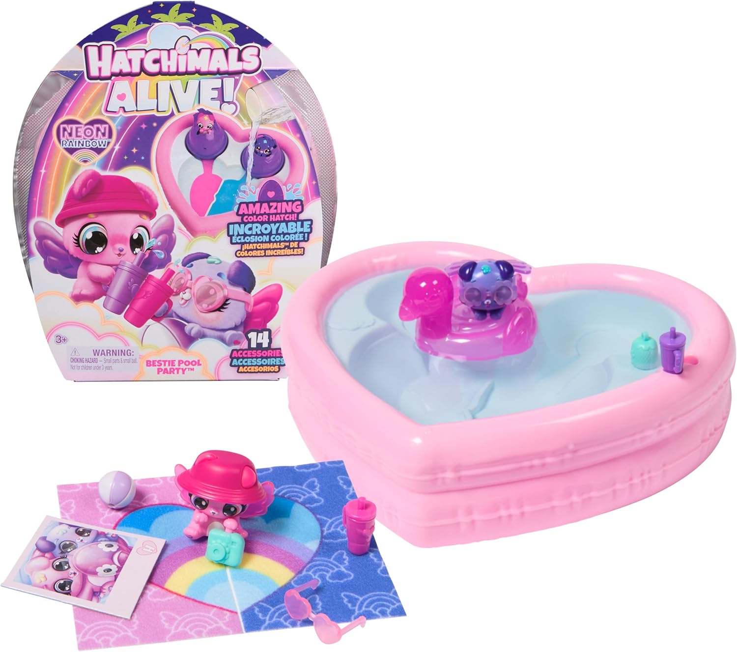 Игровой набор Hatchimals Вечеринка у бассейна - фото 1