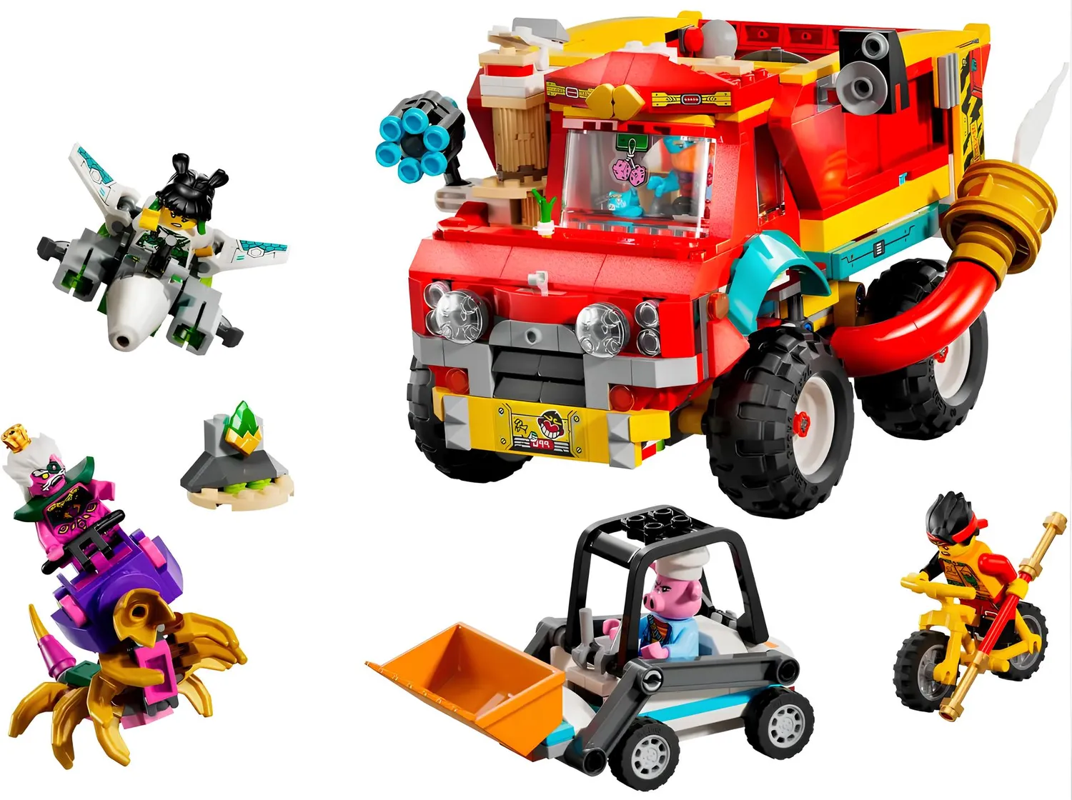 Конструктор LEGO Monkie kid 80055 712 дет. - фото 4