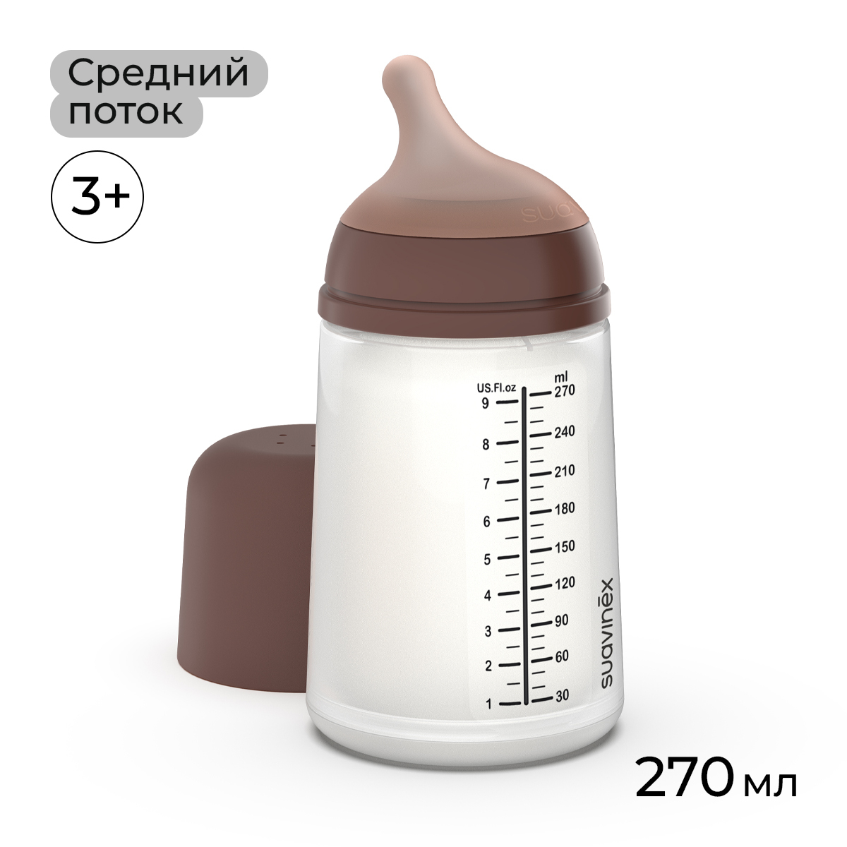 Бутылочка Suavinex 270 мл 1 шт. - фото 1