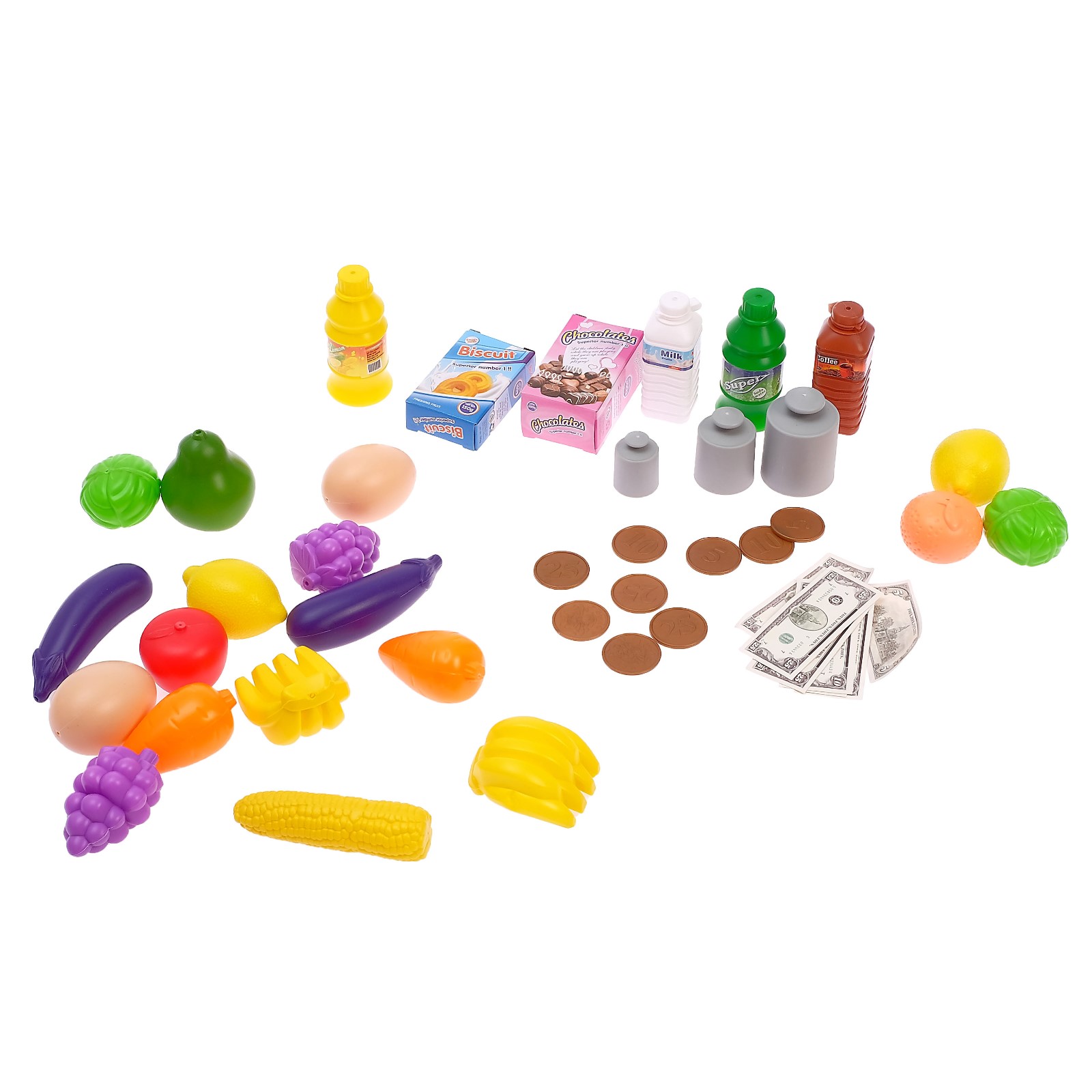 Игровой набор Sima-Land продукты, прилавок, касса - фото 5