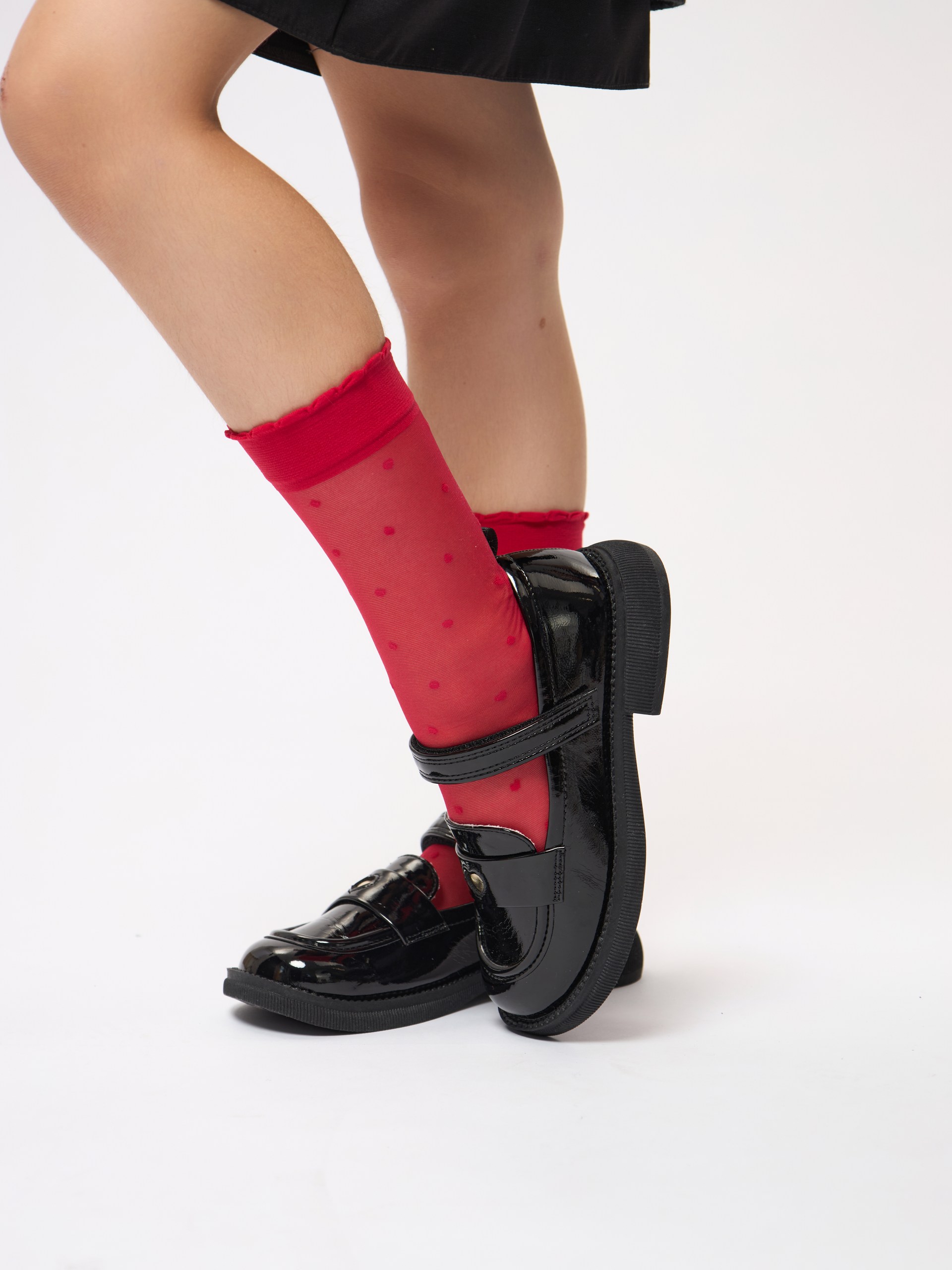 Носки ALEX YVN K-DOTS-40D-2-red - фото 6