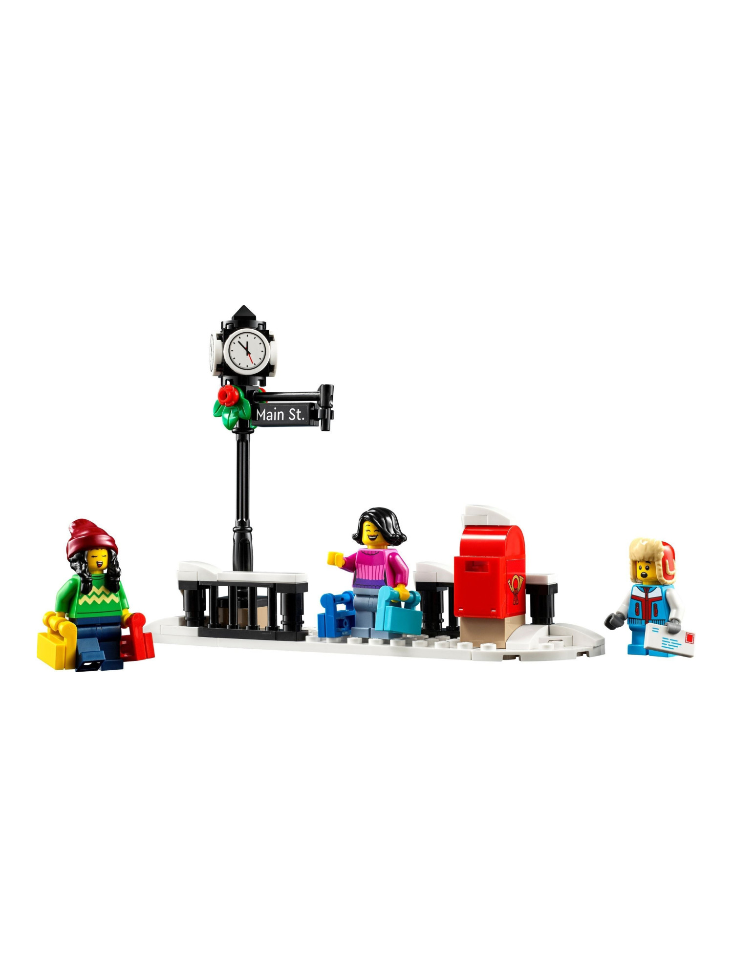 Конструктор LEGO Icons Рождественская улица 1514 дет. - фото 4