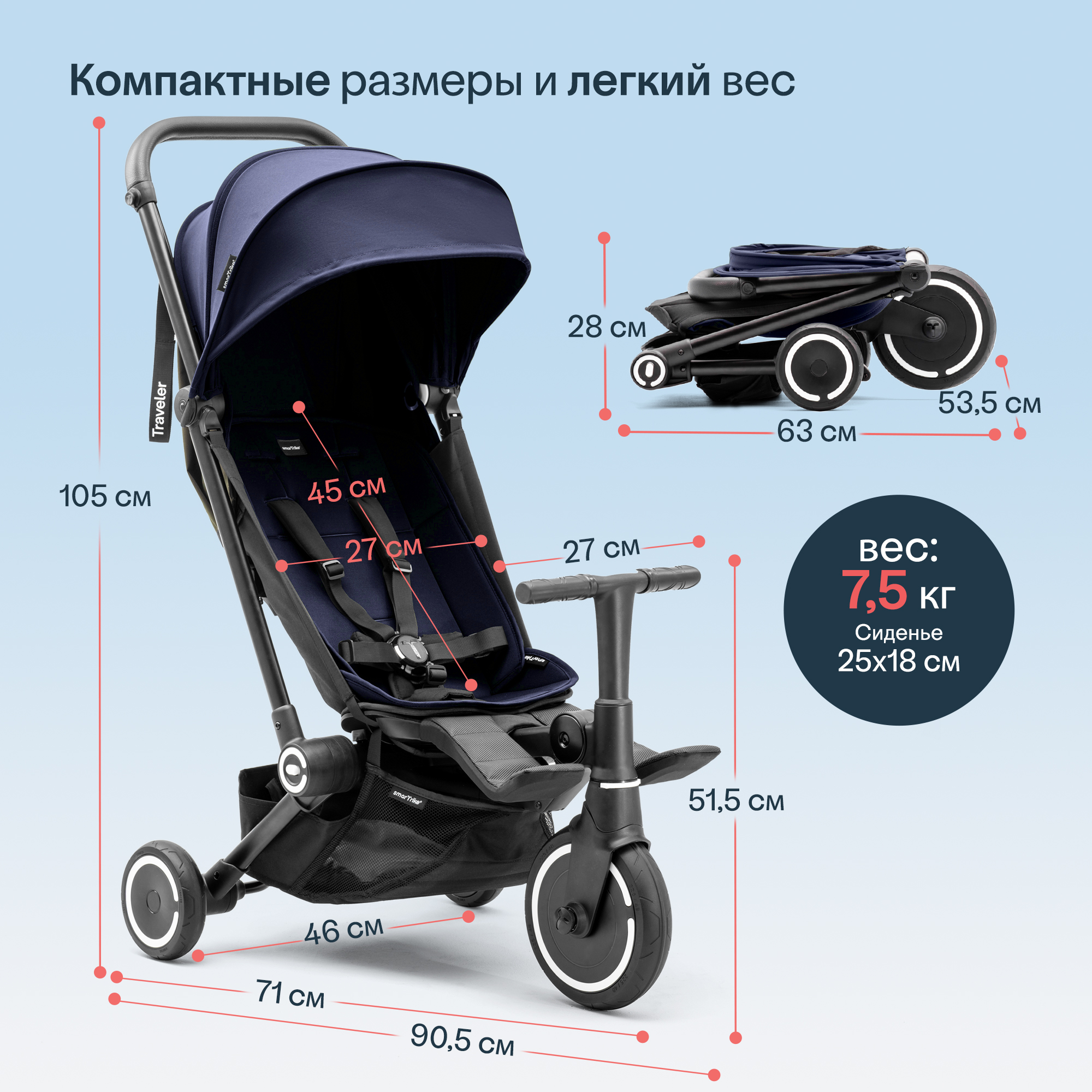 Трехколесный велосипед SmarTrike - фото 13