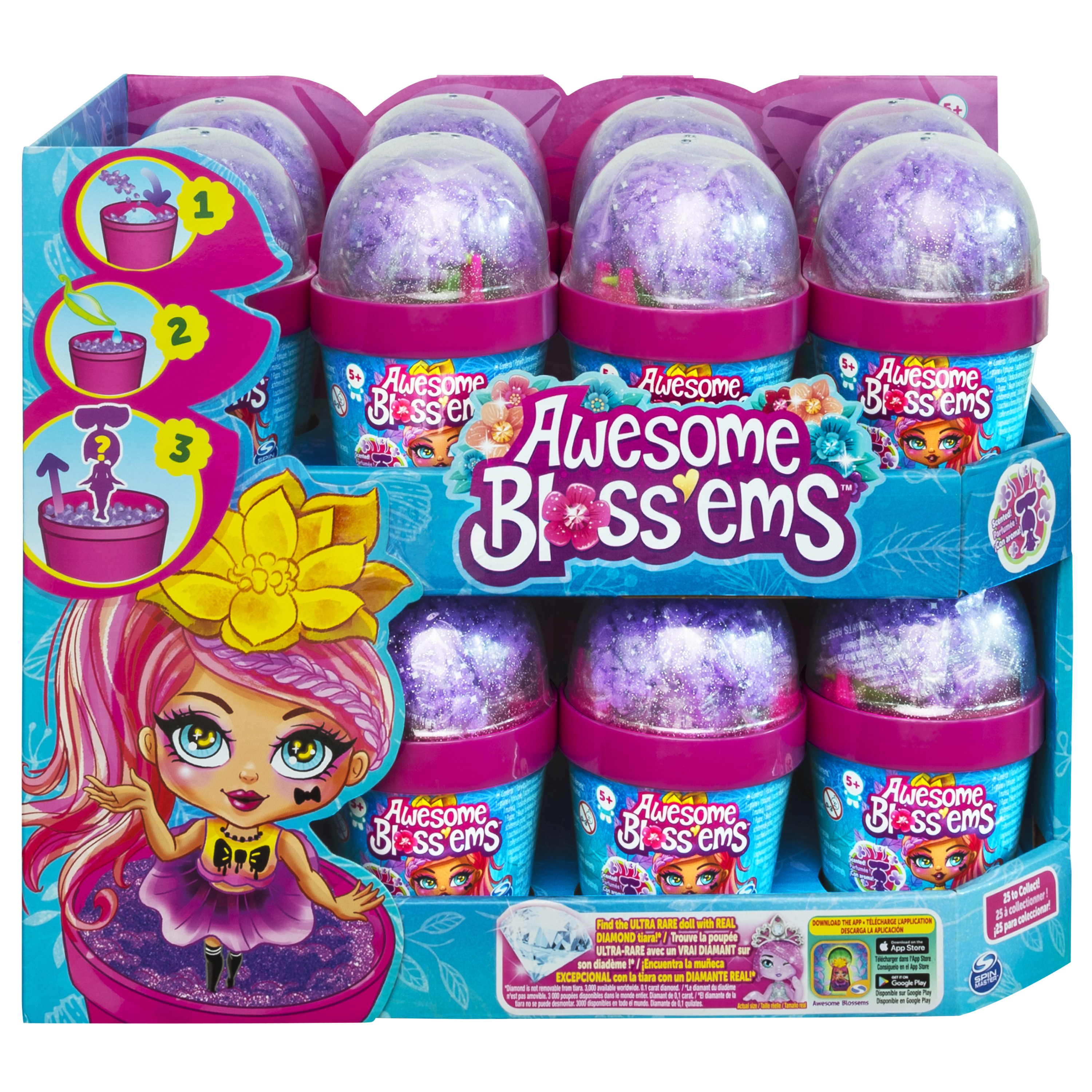 Кукла мини Awesome Blossems 6054562 - фото 19