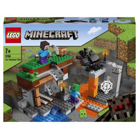 Конструктор LEGO Minecraft Заброшенная шахта блочный