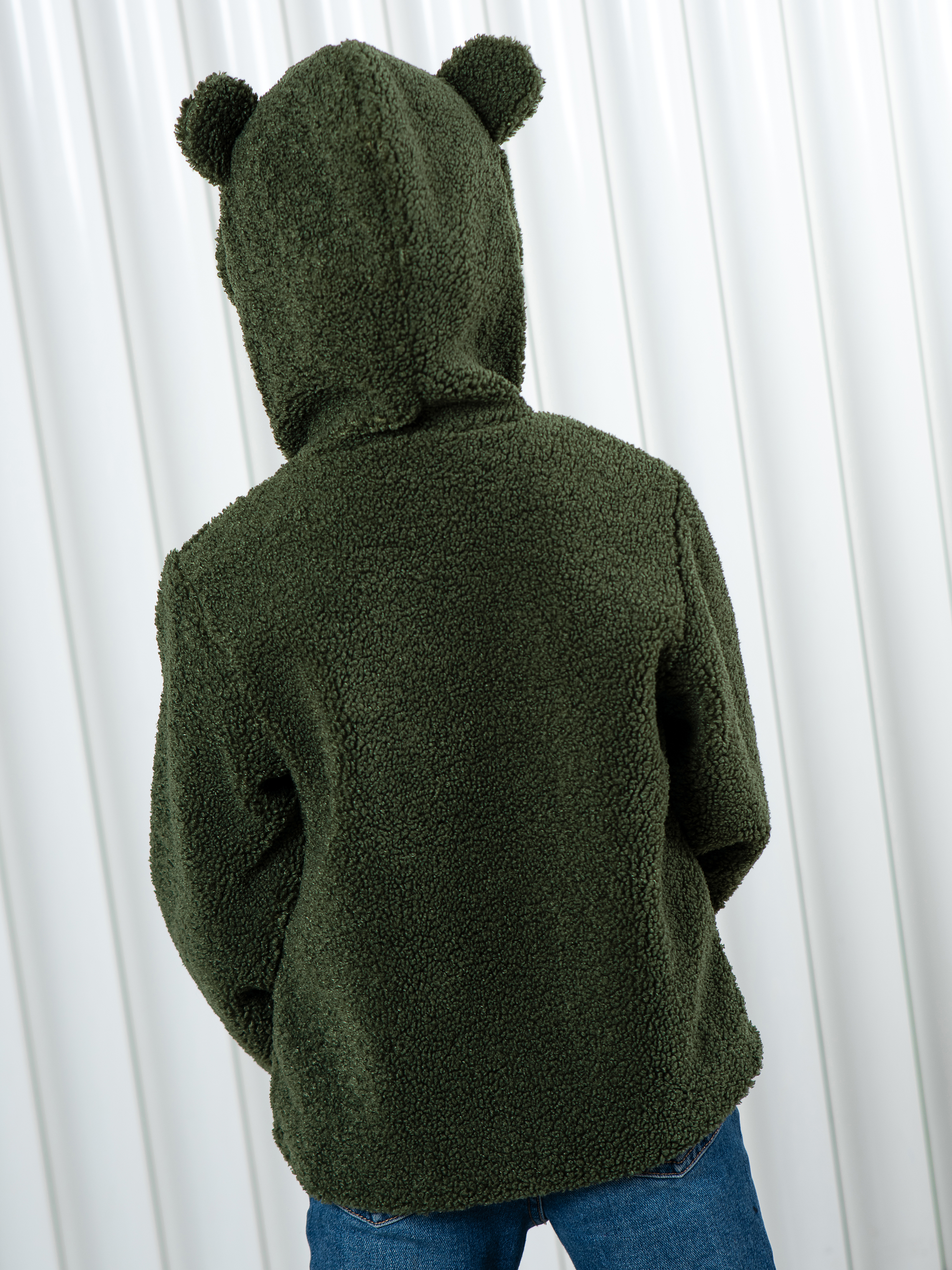 Толстовка LisaWeta FC-01-24 хаки - фото 13