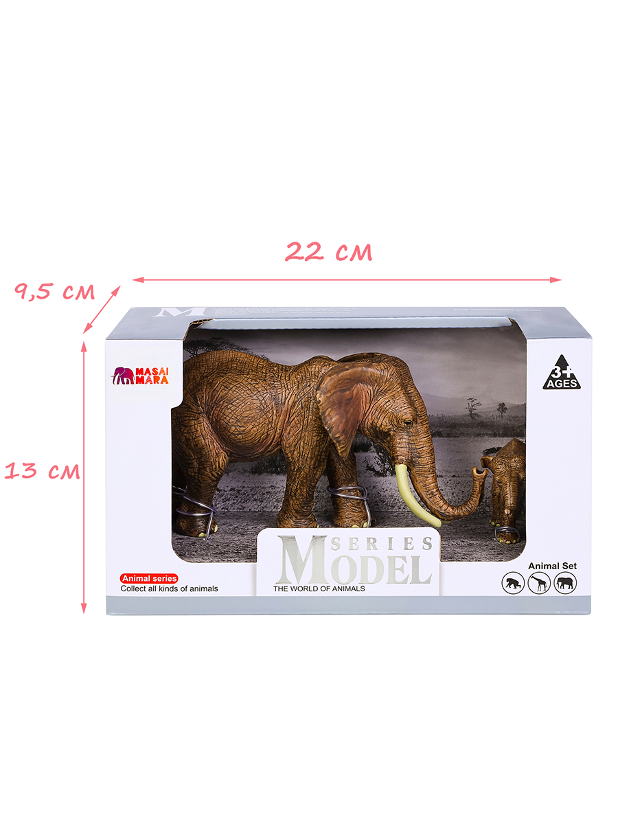 Игровой набор Masai Mara Семья слонов - фото 6
