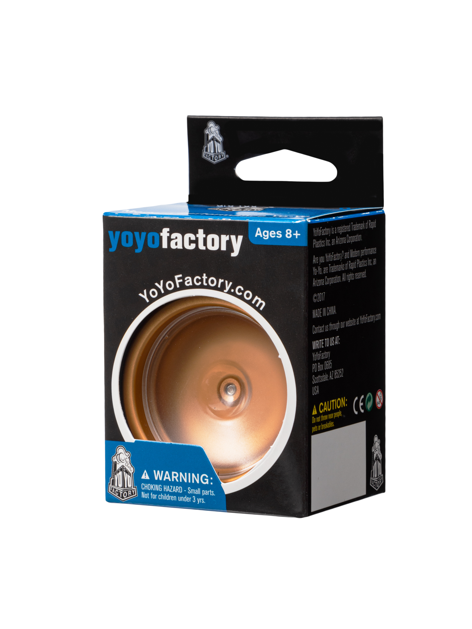 Игрушка-антистресс YoYoFactory йо-йо DV888 Золотой - фото 5