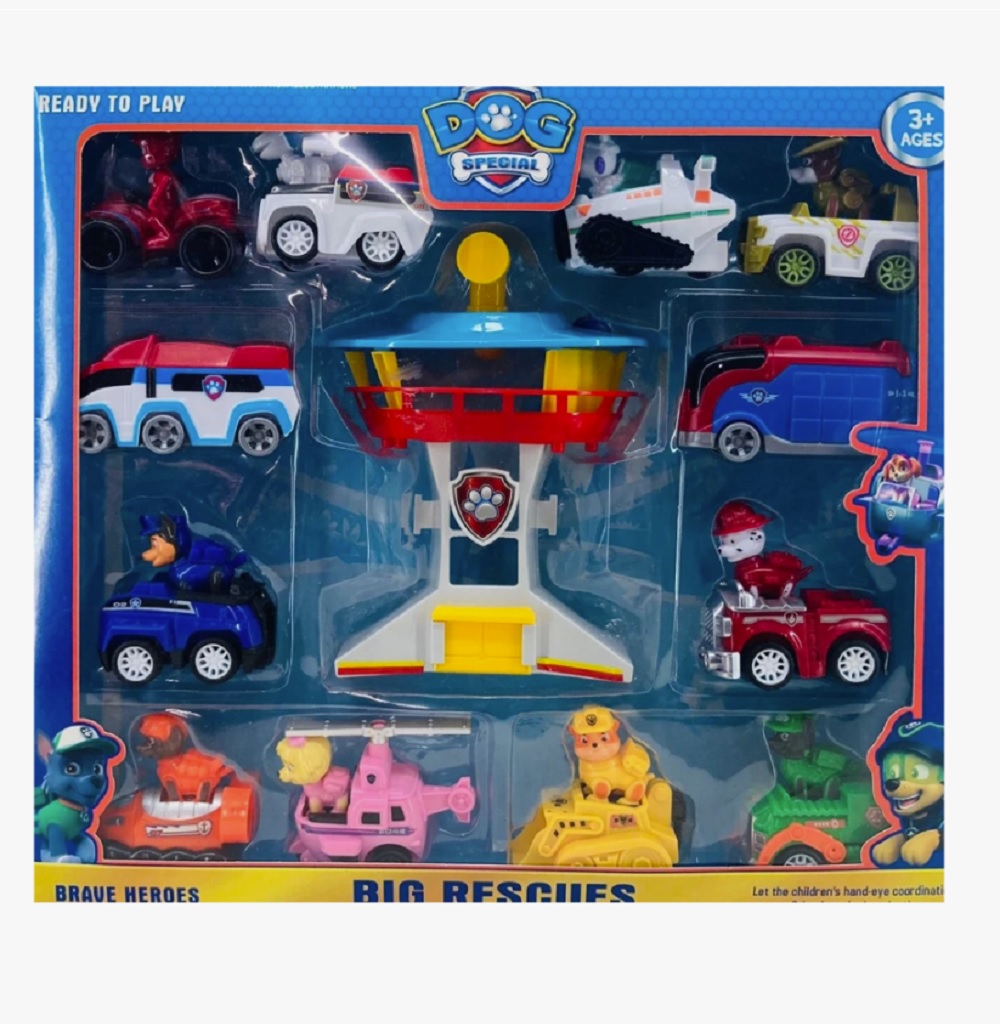 Игровой набор ТОТОША Щенячий патруль База +12 фигур - фото 10