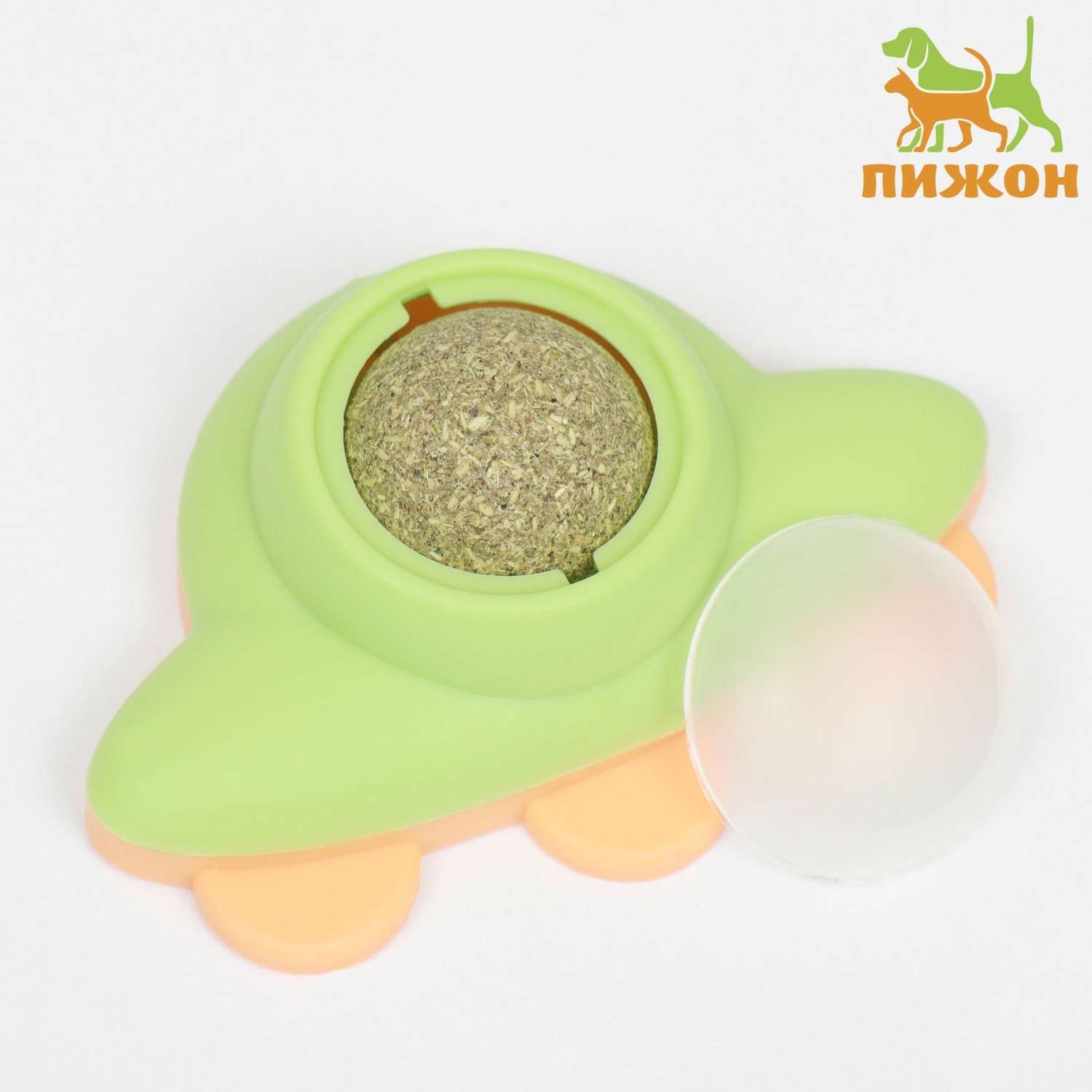 Игрушка Пижон с кошачьей мятой 6см в ассортименте 9915560 - фото 2