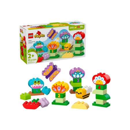 Конструктор LEGO DUPLO Креативный цветочный сад 10444 45 дет.