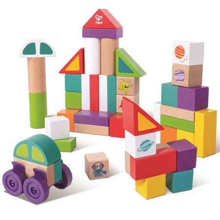 Игрушка Hape кубики Космические приключения