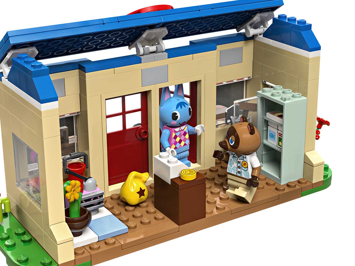 Конструктор LEGO Animal Crossing Уголок Нука и дом Рози 535 дет. - фото 7