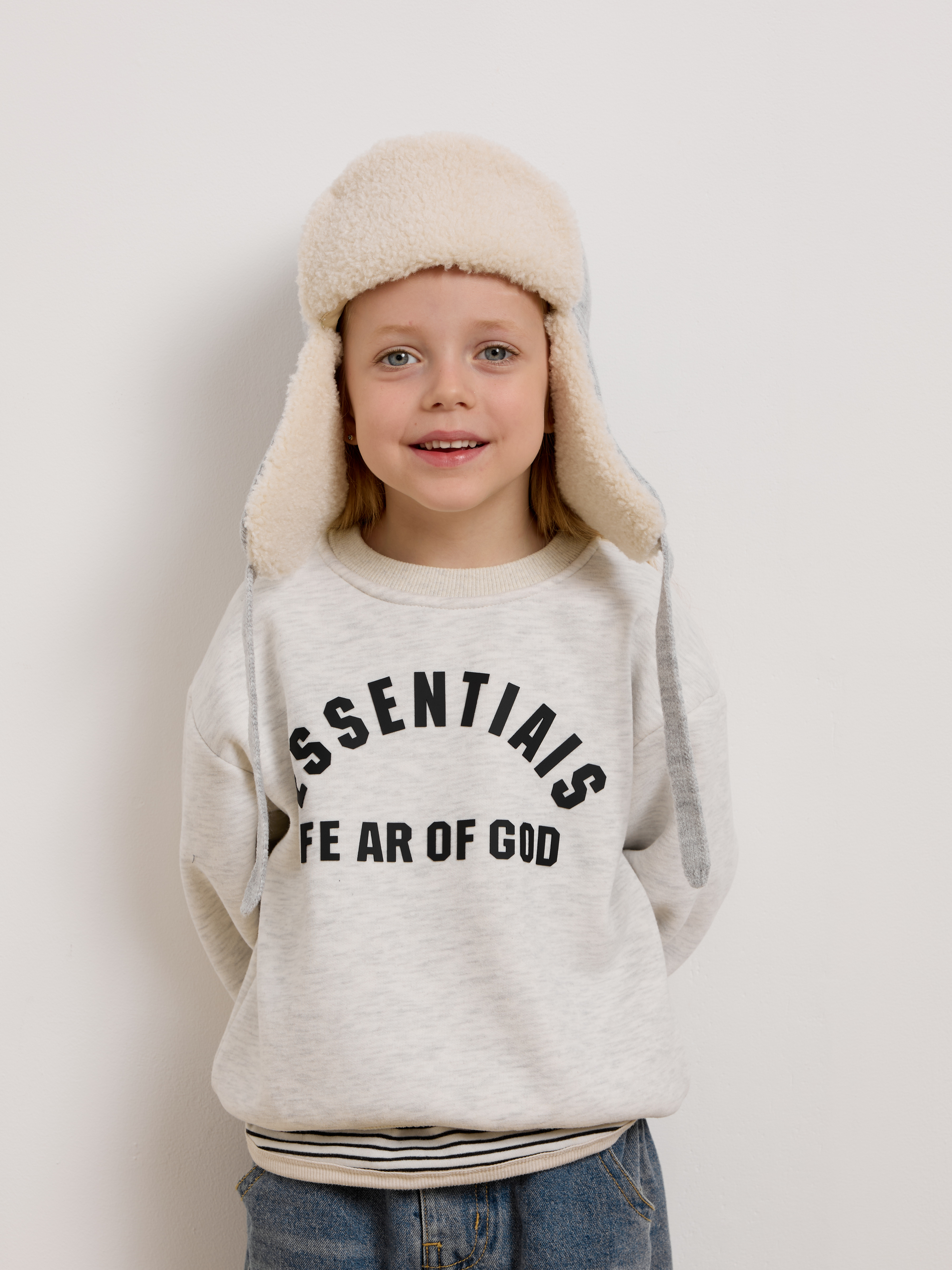 Шапка-ушанка Starkoff Kids Д500904 - фото 14