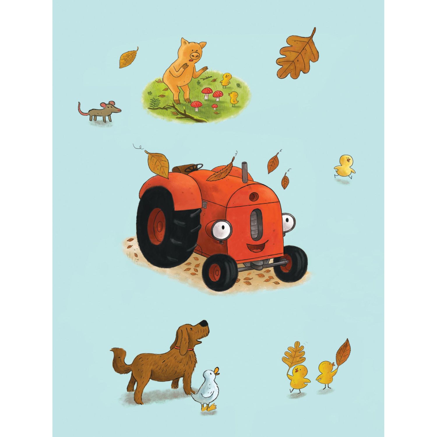 Книга Эксмо Маленький красный Трактор лесное приключение - фото 3