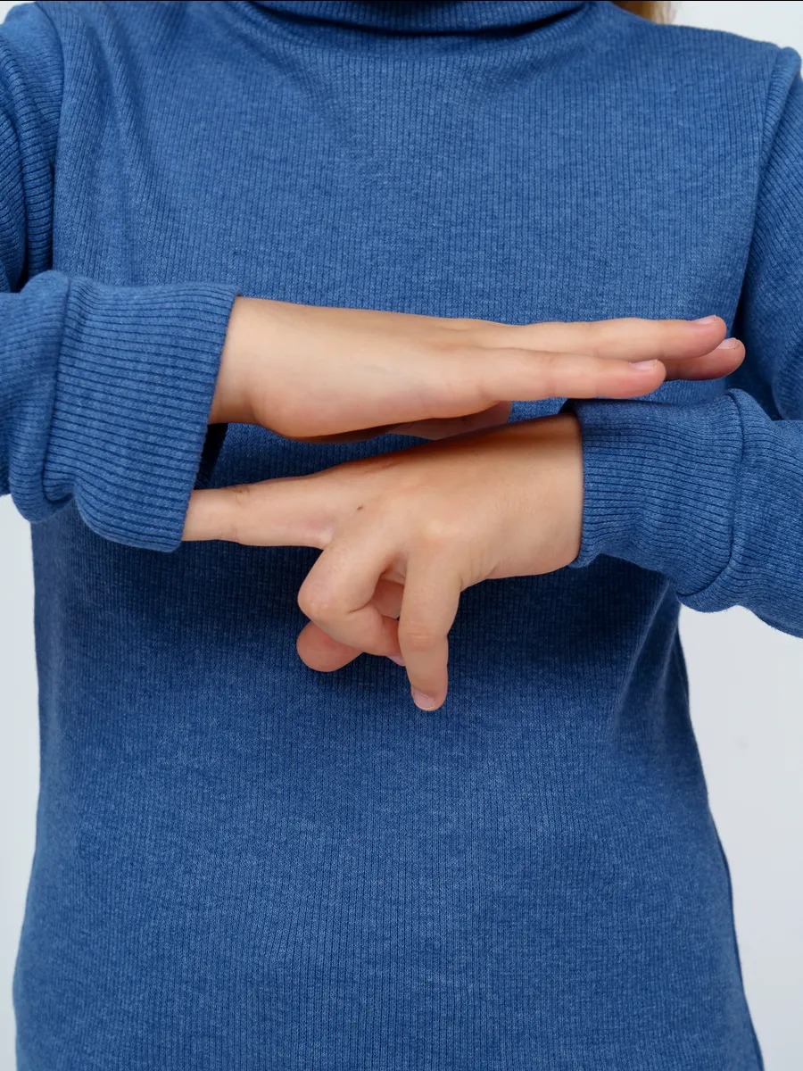 Водолазка TOTEMFOX 231КН2(2)F/индиго меланж - фото 7