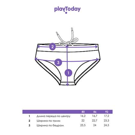 Плавки PlayToday