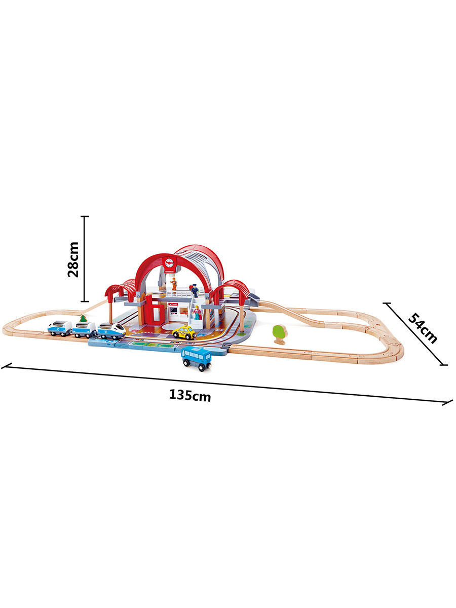 Набор железнодорожный Hape E3725_HP - фото 3