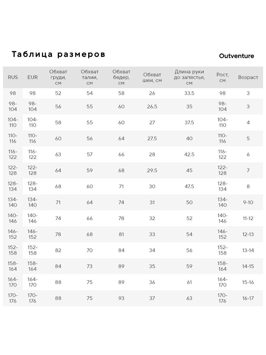 Футболка Outventure 142481OUT-00 - фото 11