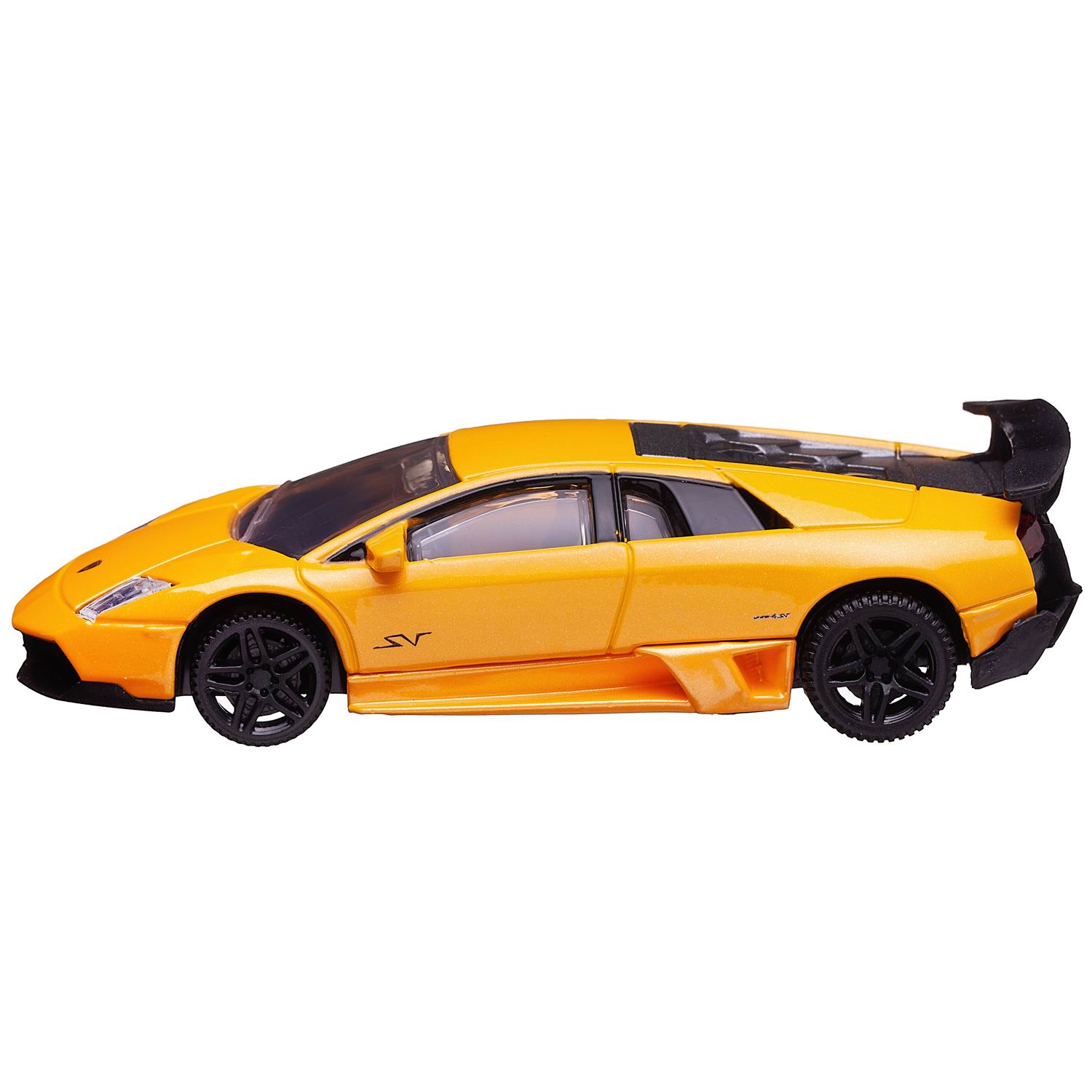 Автомобиль Rastar Lamborghini 1:43 желтый 39500Y - фото 4