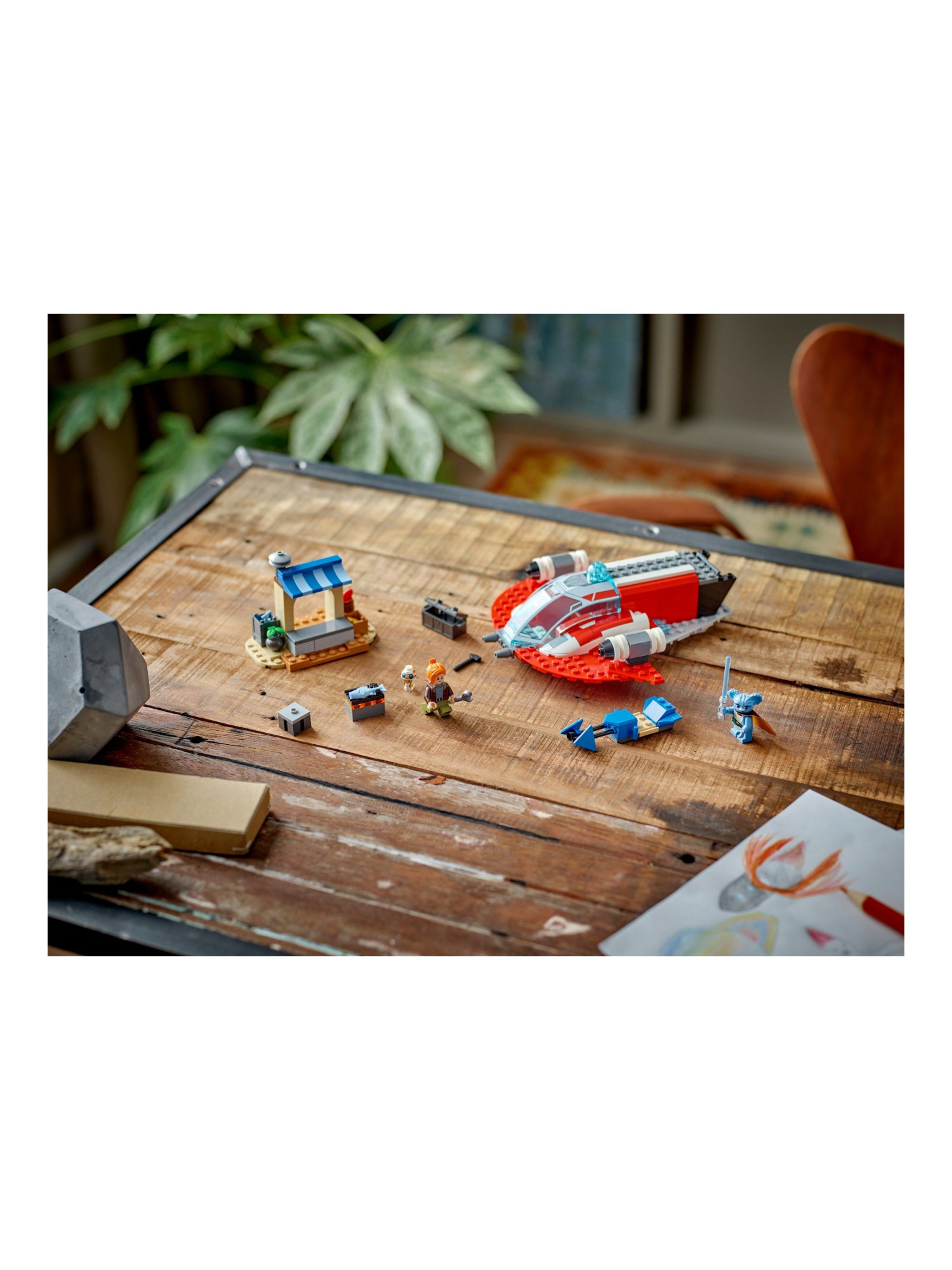 Конструктор LEGO Star Wars Багровый огненный ястреб 136 дет. - фото 10