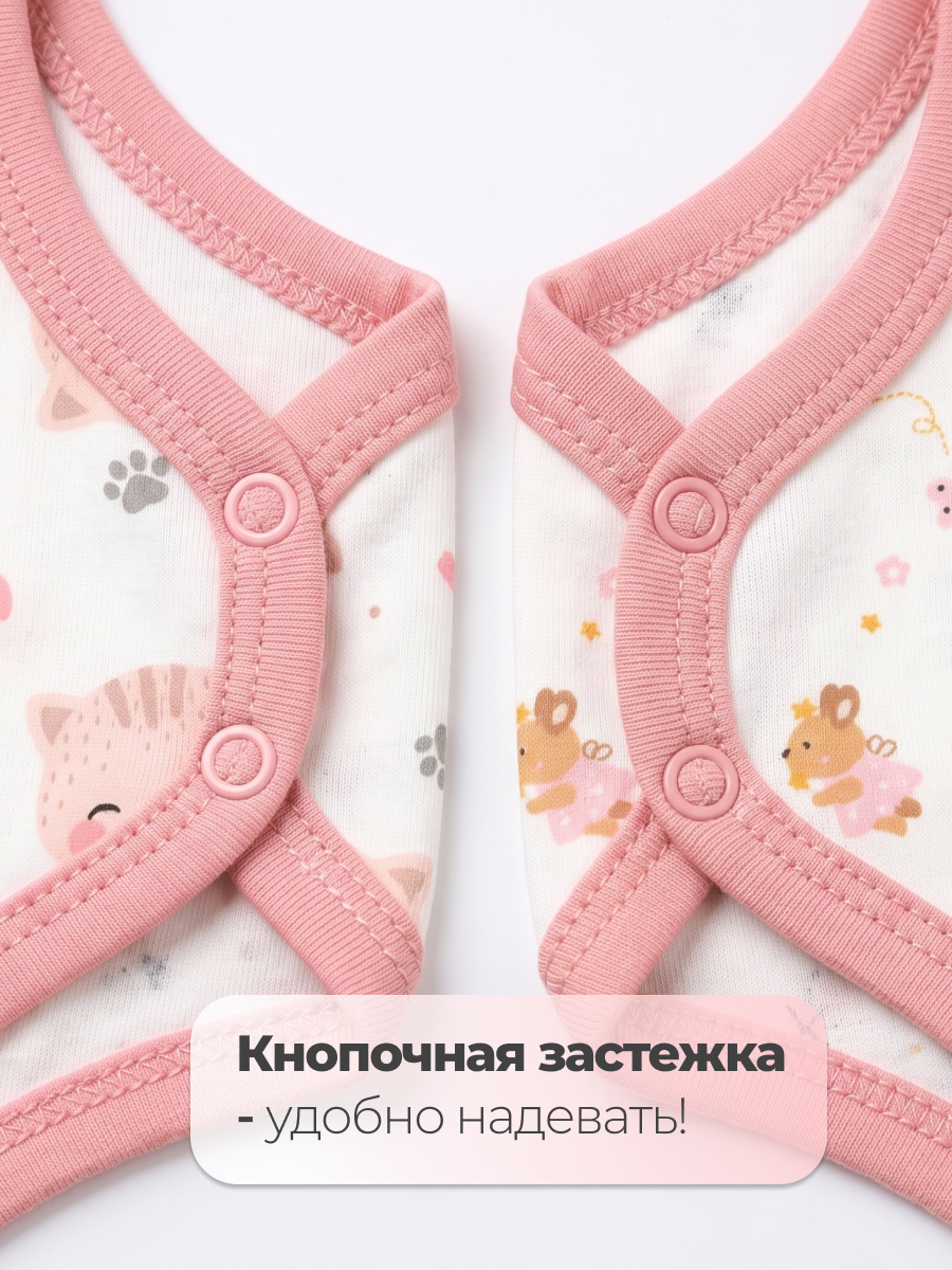 Боди-майка 2 шт Эскимо 33-785 - фото 5